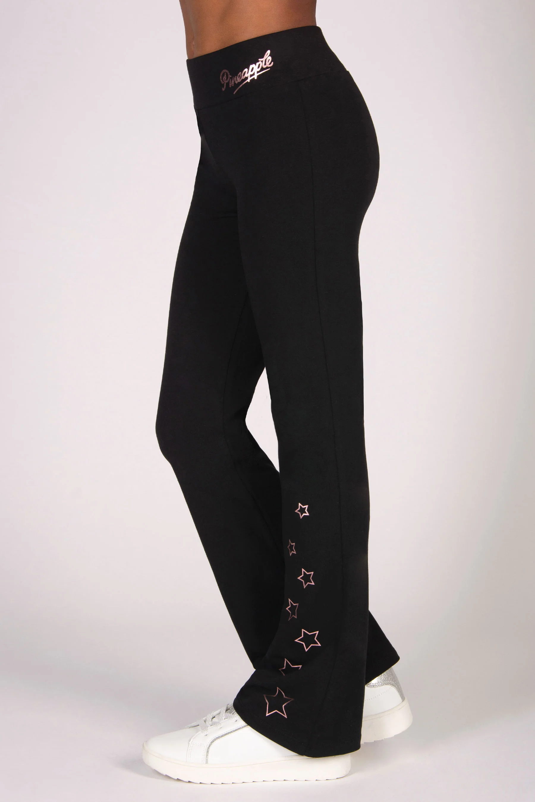 Star Jersey Flare Trousers