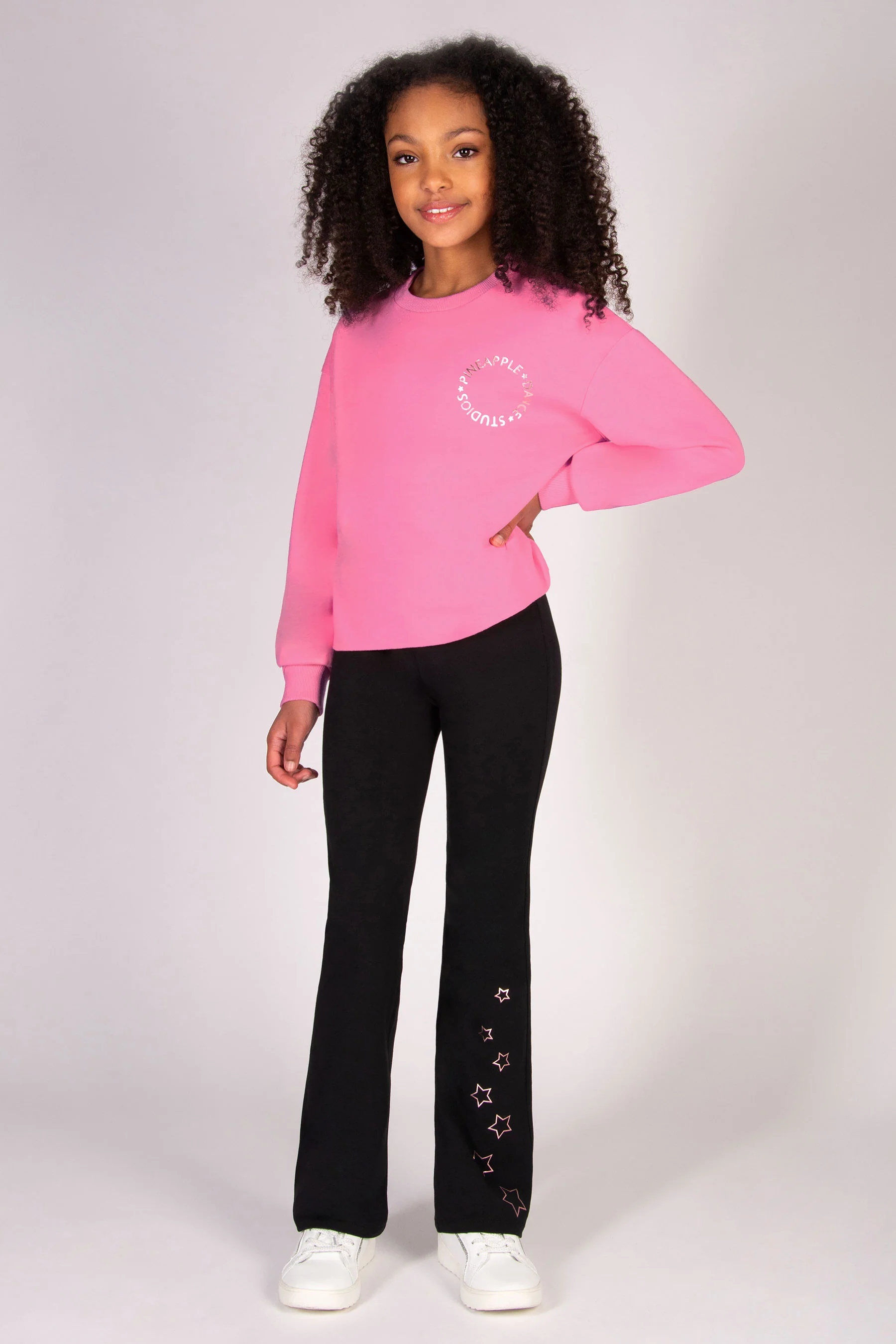 Star Jersey Flare Trousers - Image 5