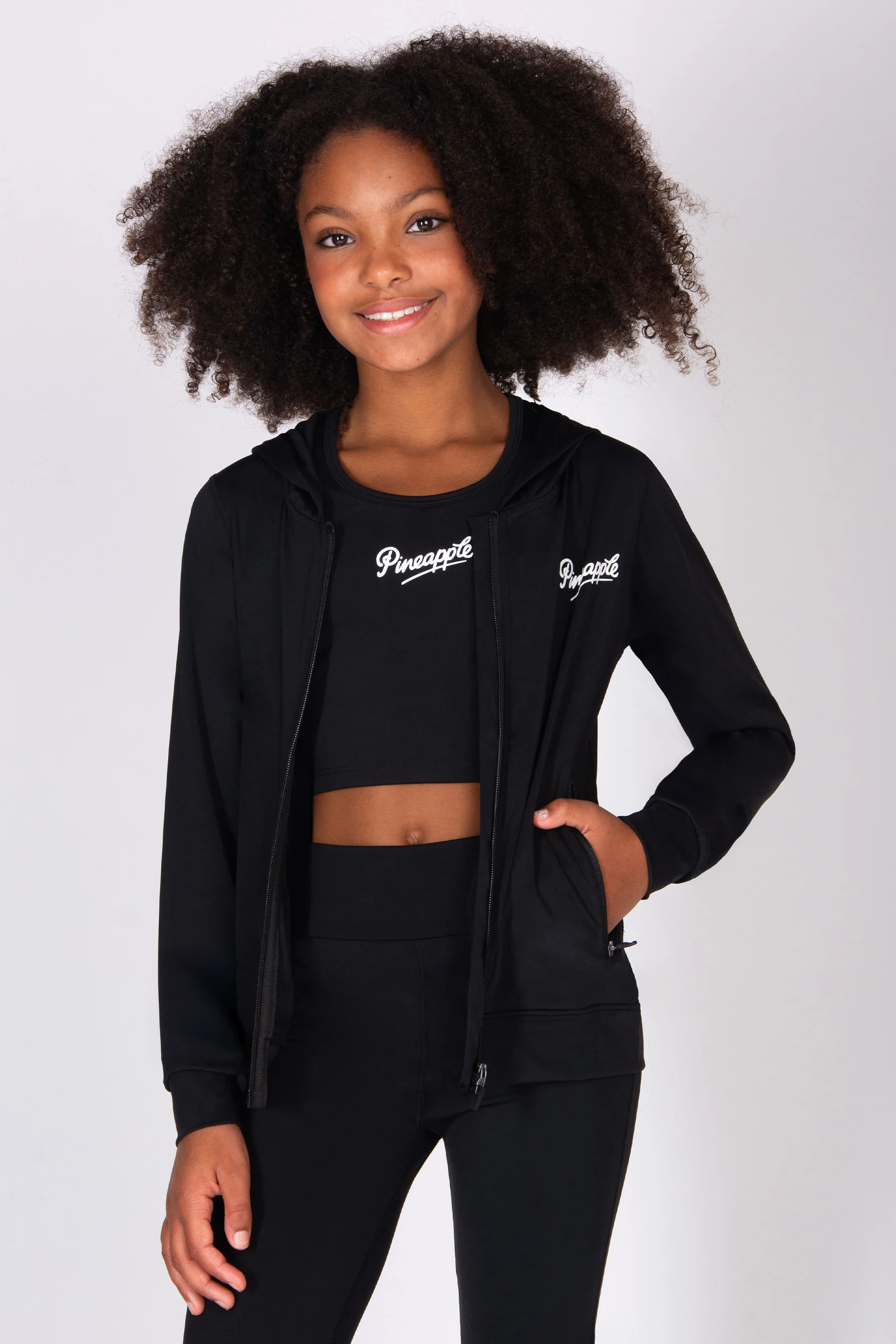 Active Zip Through Hoodie - Image 2