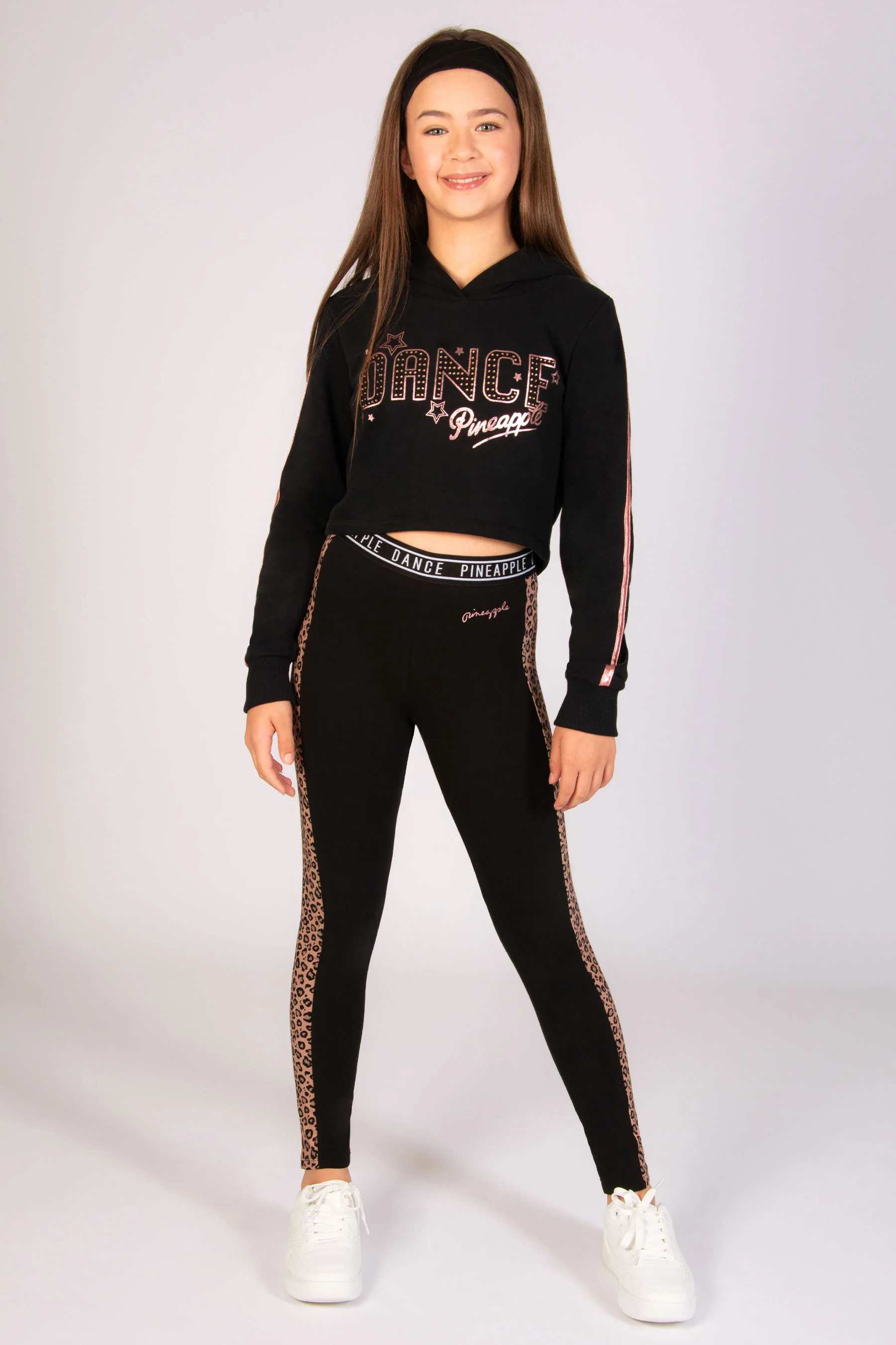 Leopard Panel Leggings - Image 2