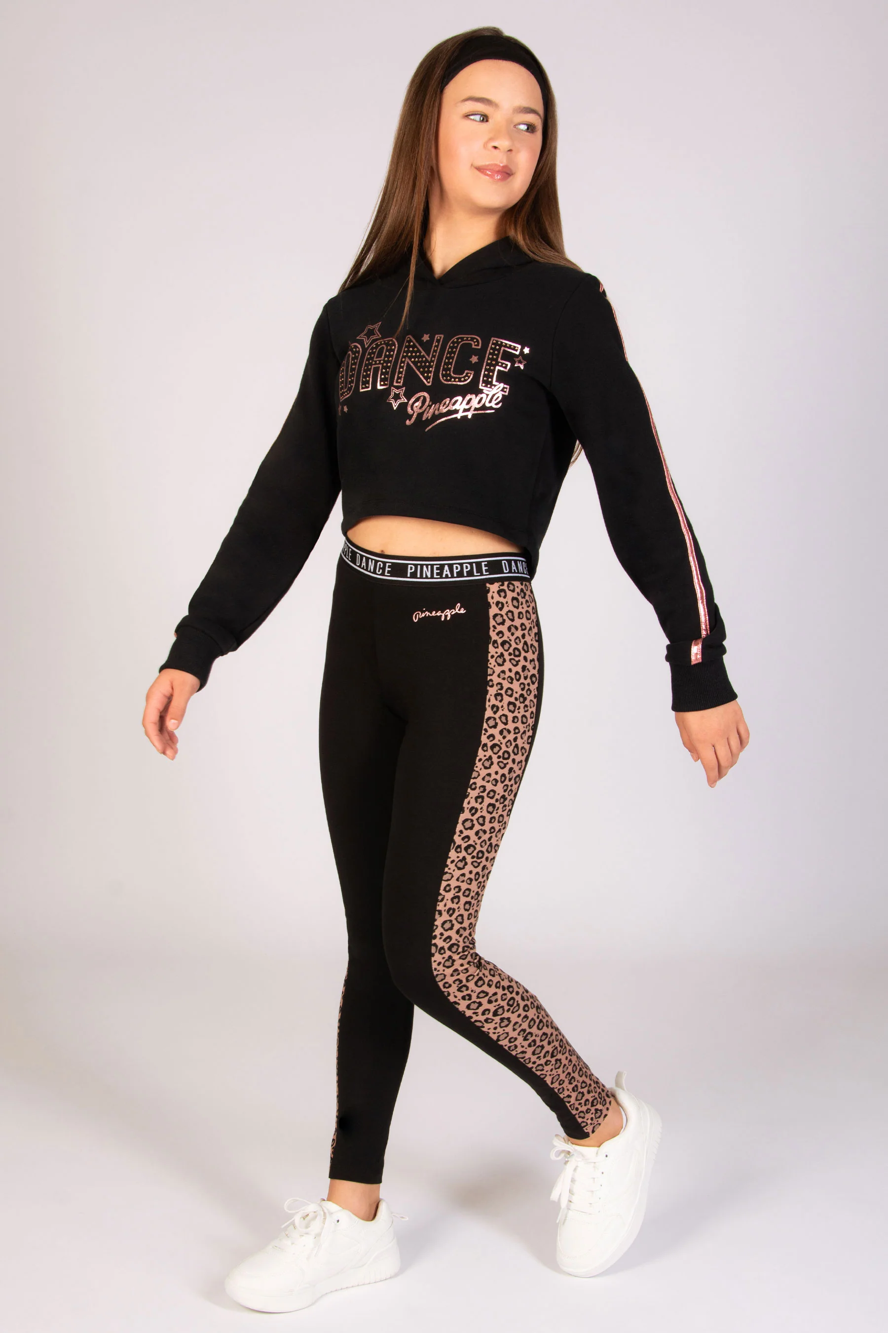 Leopard Panel Leggings - Image 3
