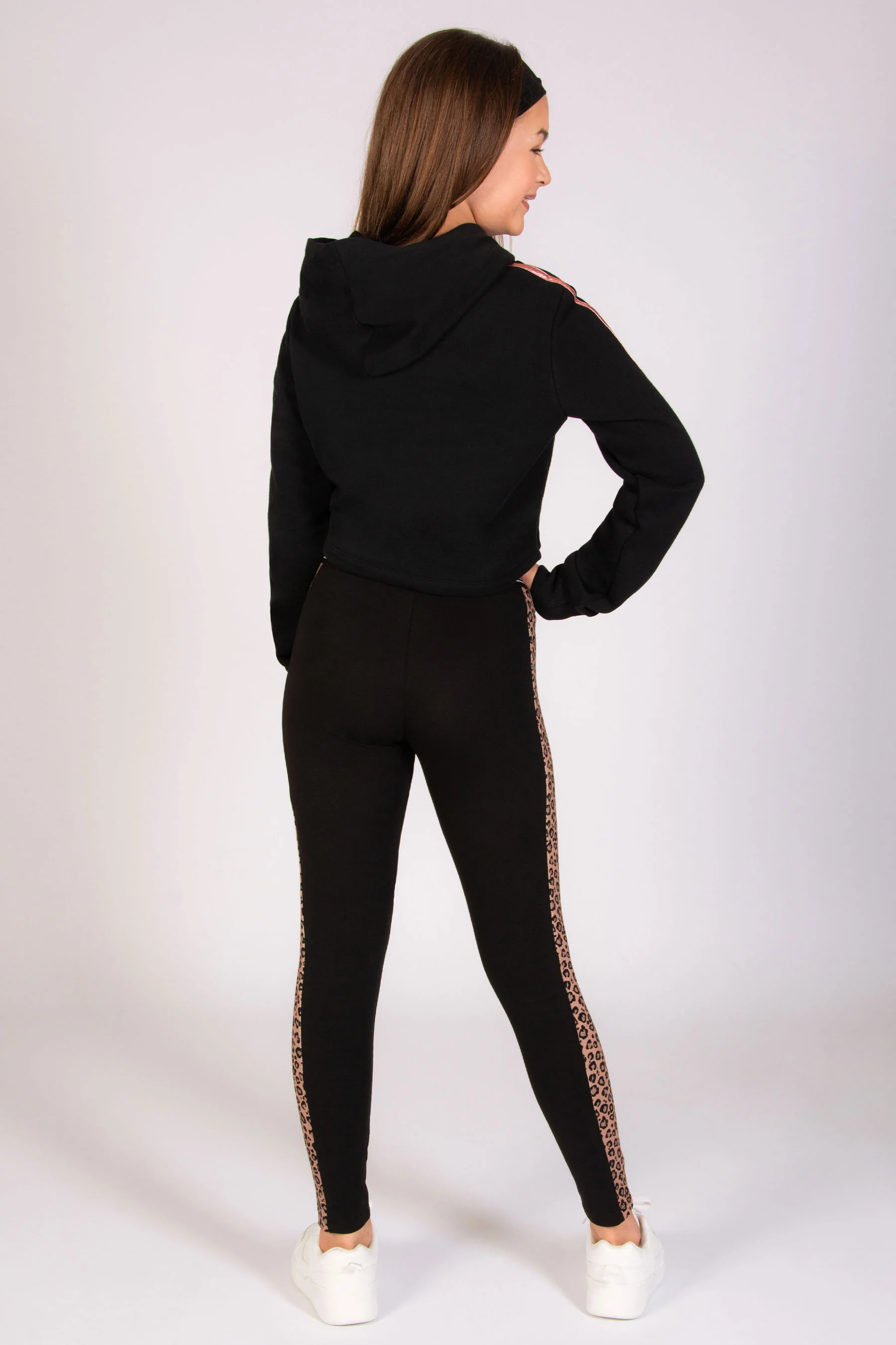 Leopard Panel Leggings - Image 4