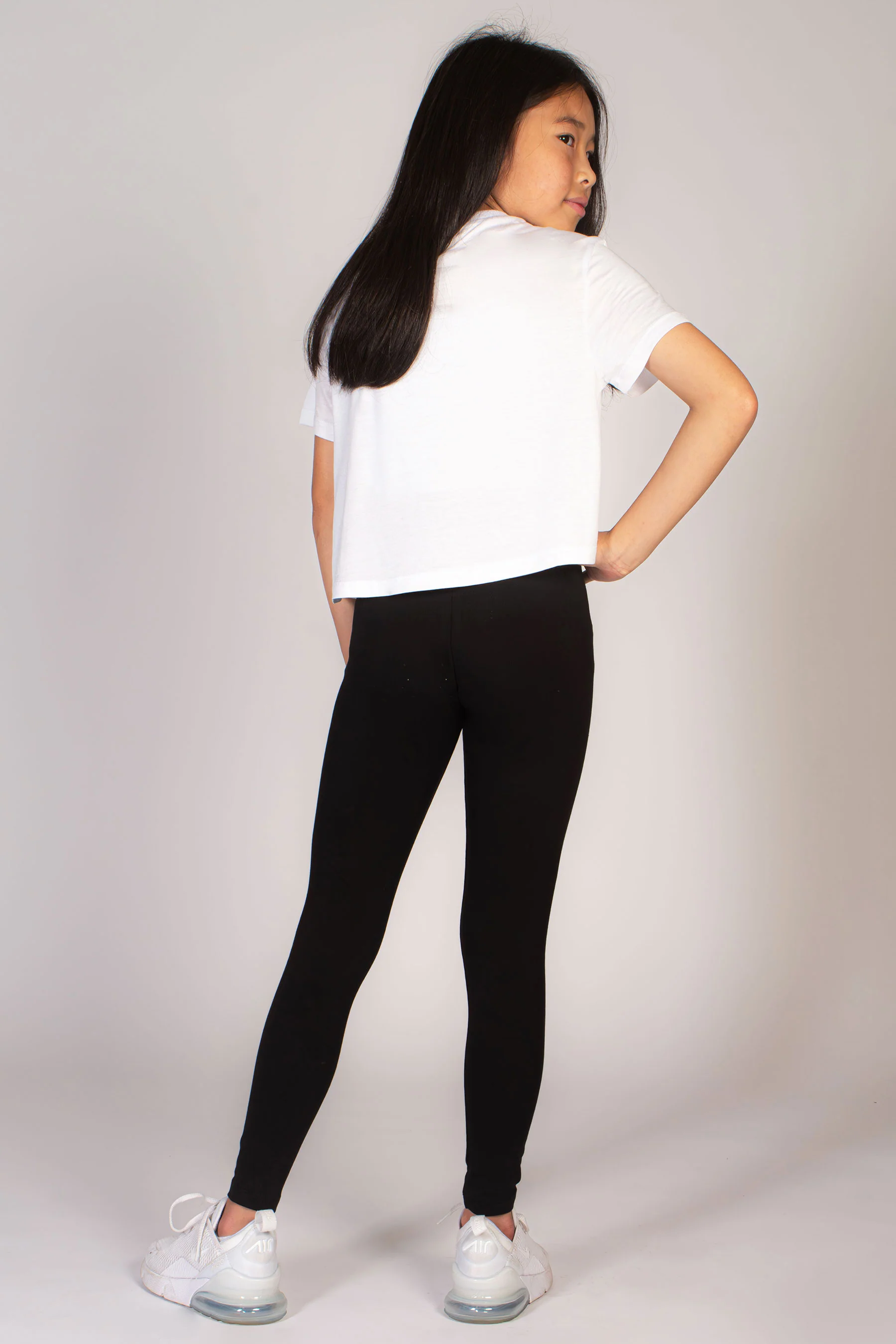 Foldover Waistband Leggings - Image 4