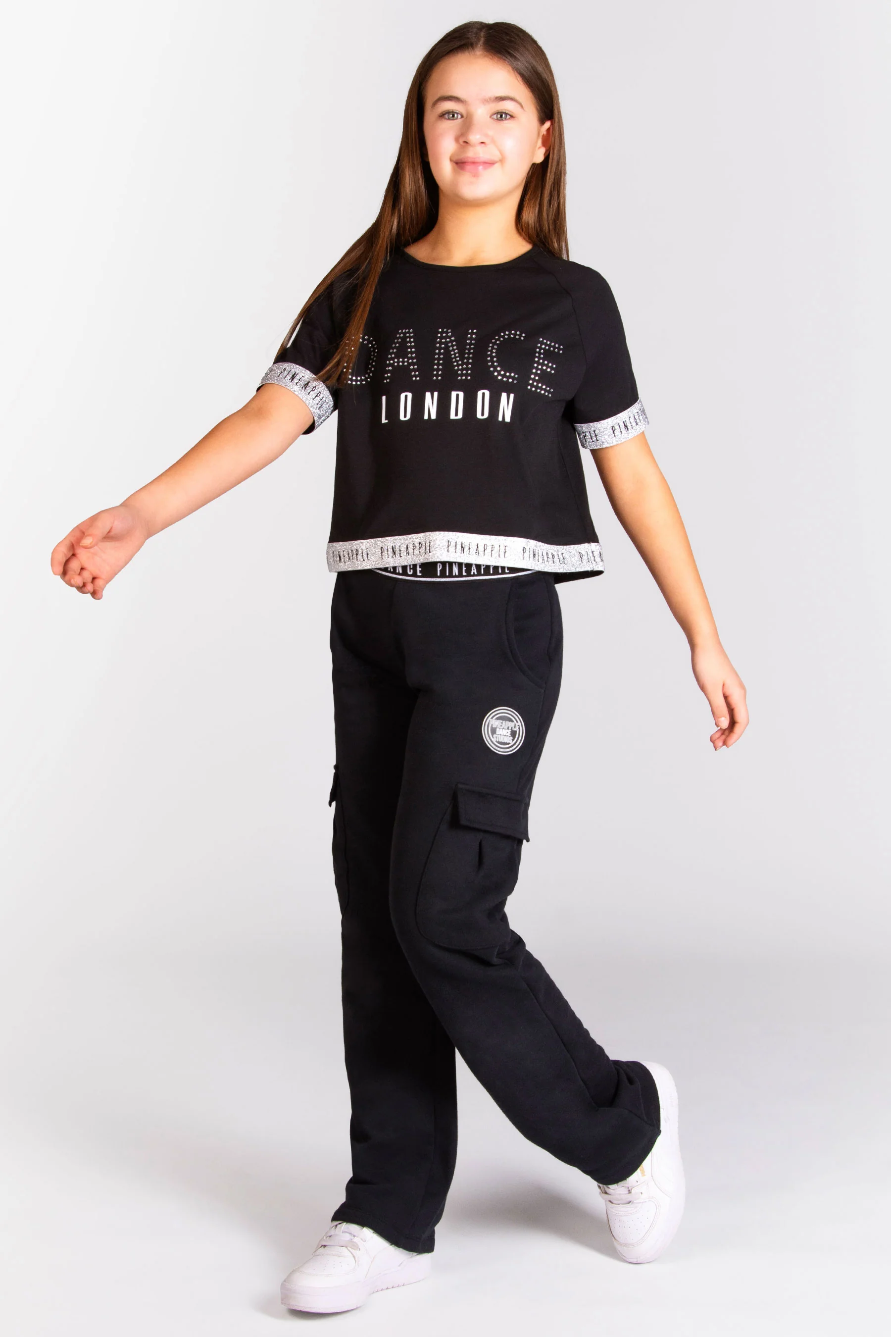 Glitter Tape Crop T-Shirt - Image 3