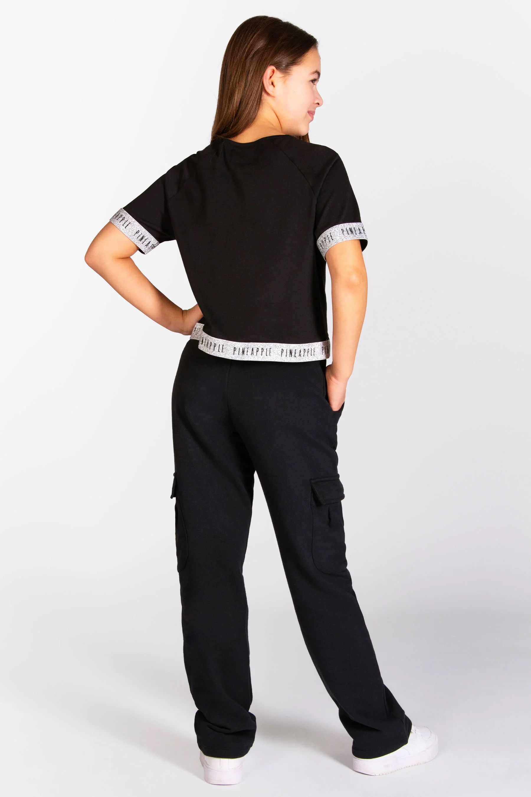 Glitter Tape Crop T-Shirt - Image 4