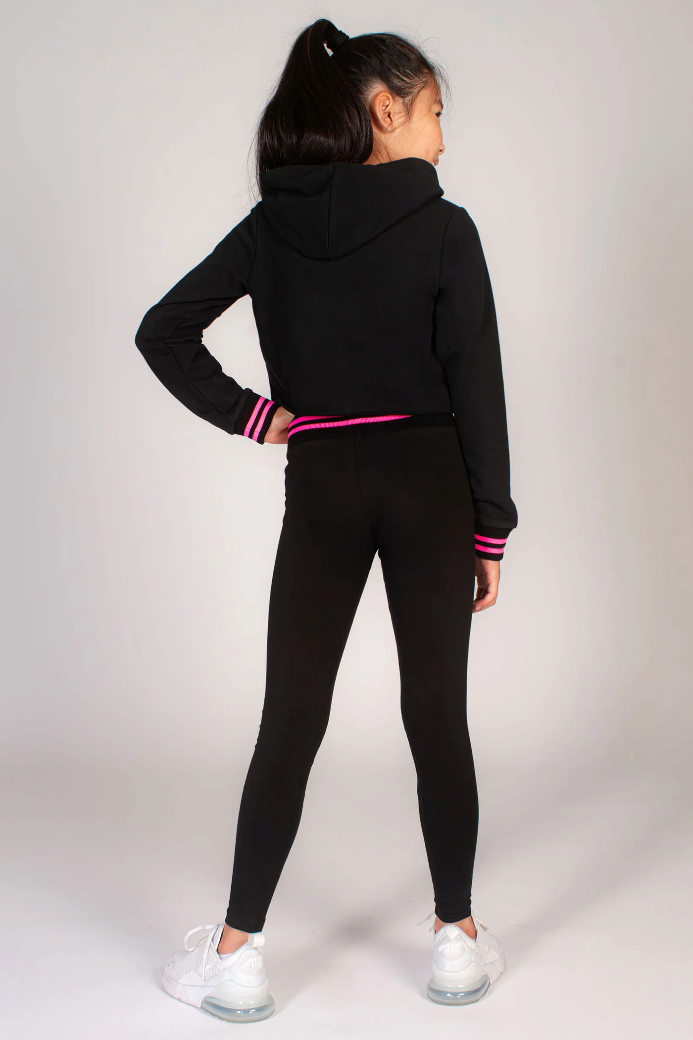 Stripe Rib Band Leggings - Image 4