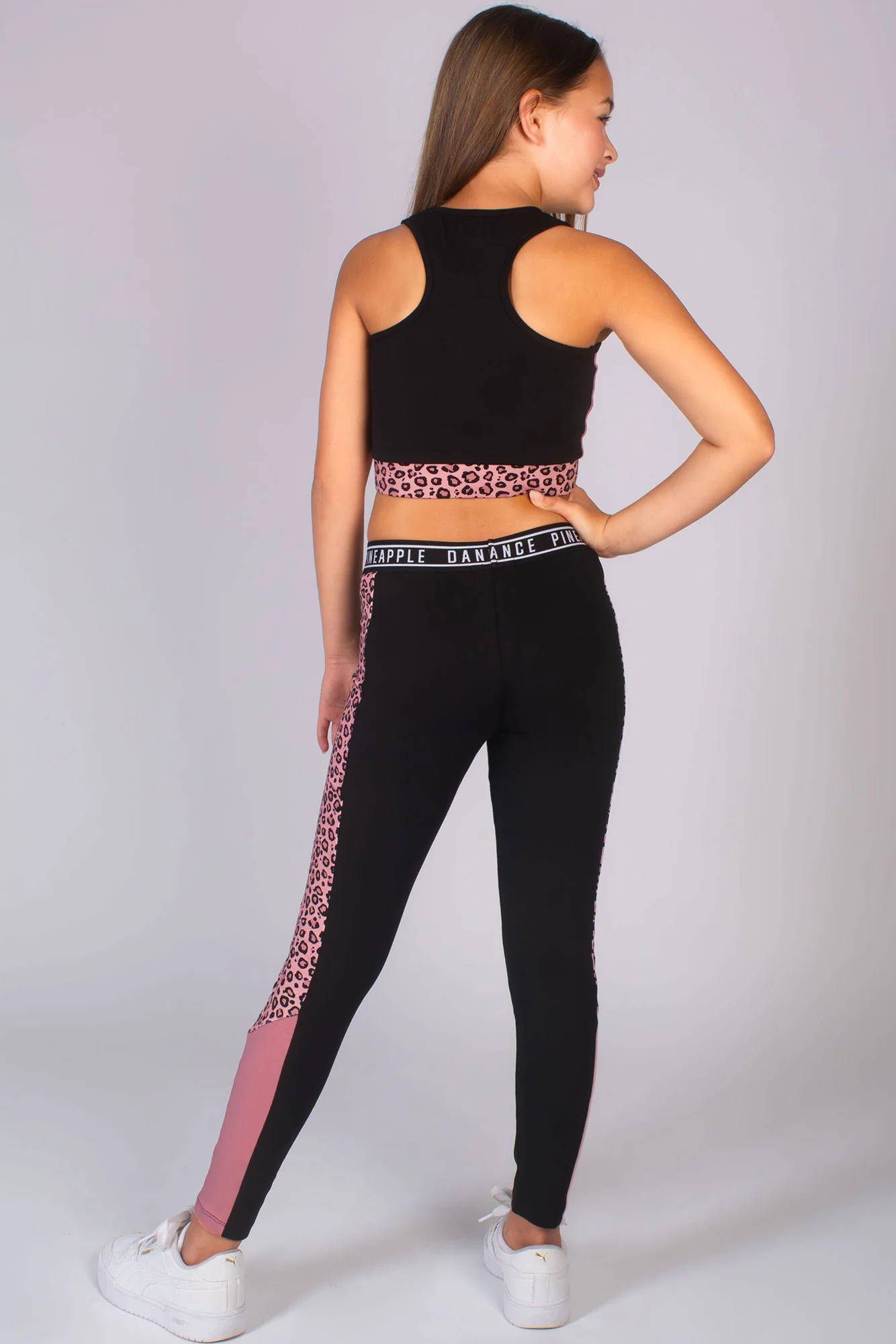 Leopard Panel Leggings - Image 5