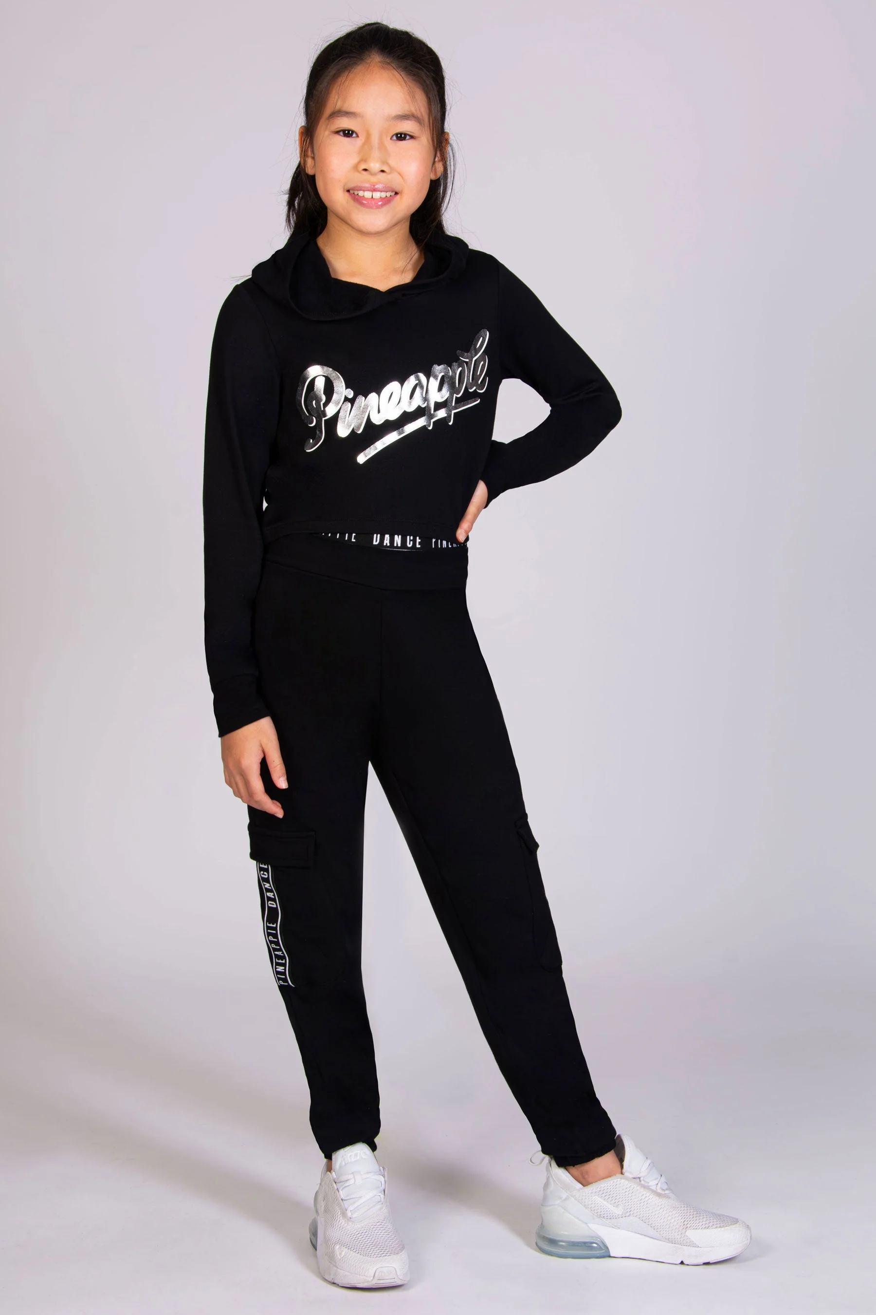Logo Crop Hoodie - Image 2