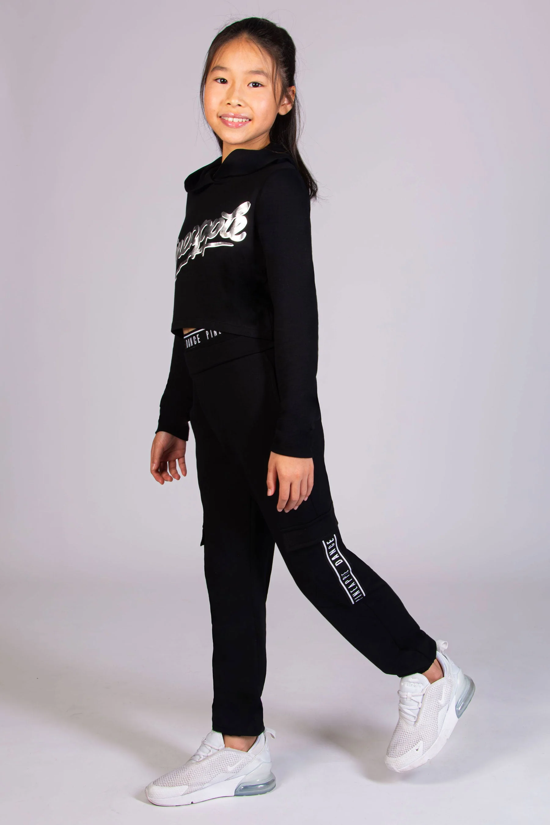 Logo Crop Hoodie - Image 3