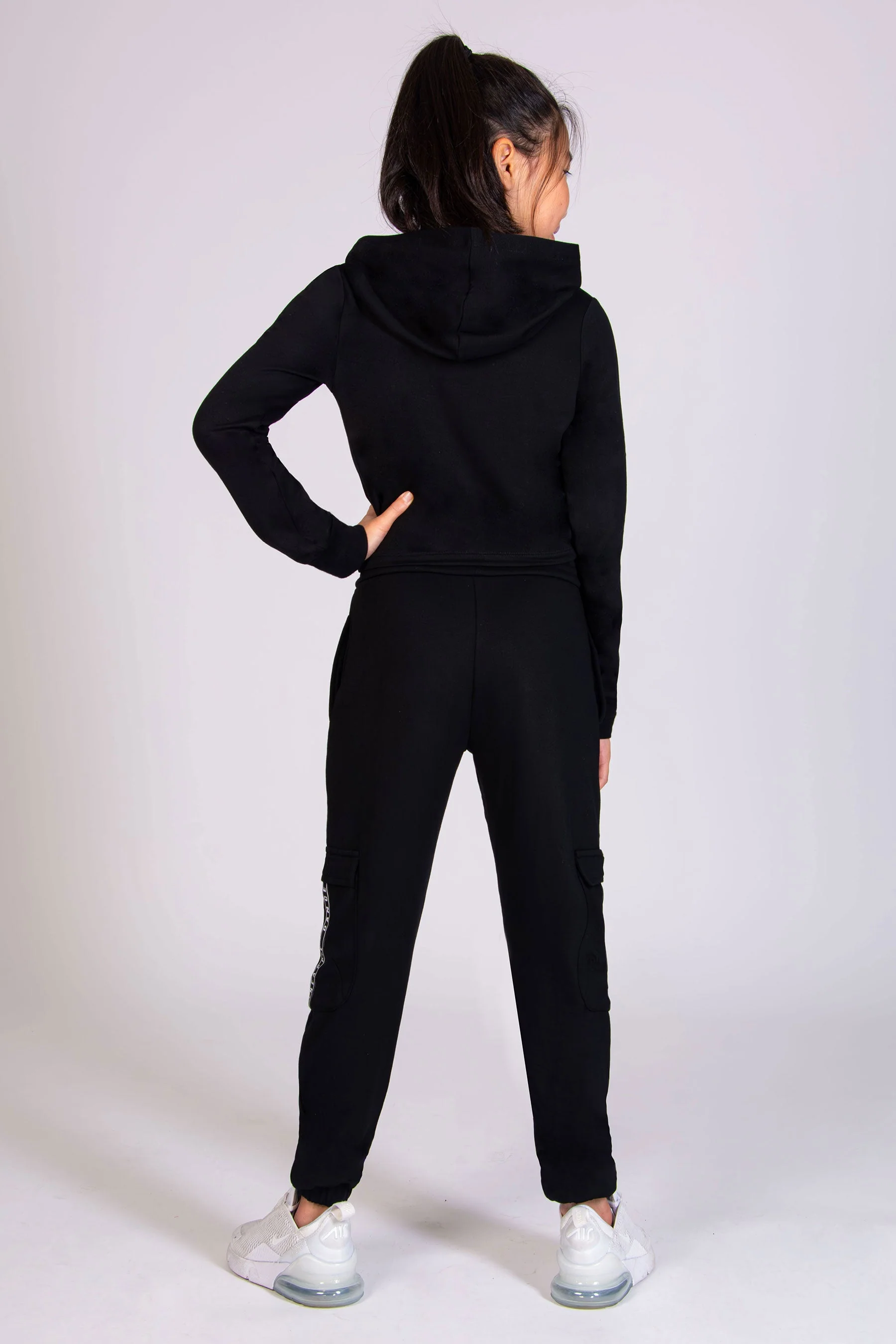 Logo Crop Hoodie - Image 4
