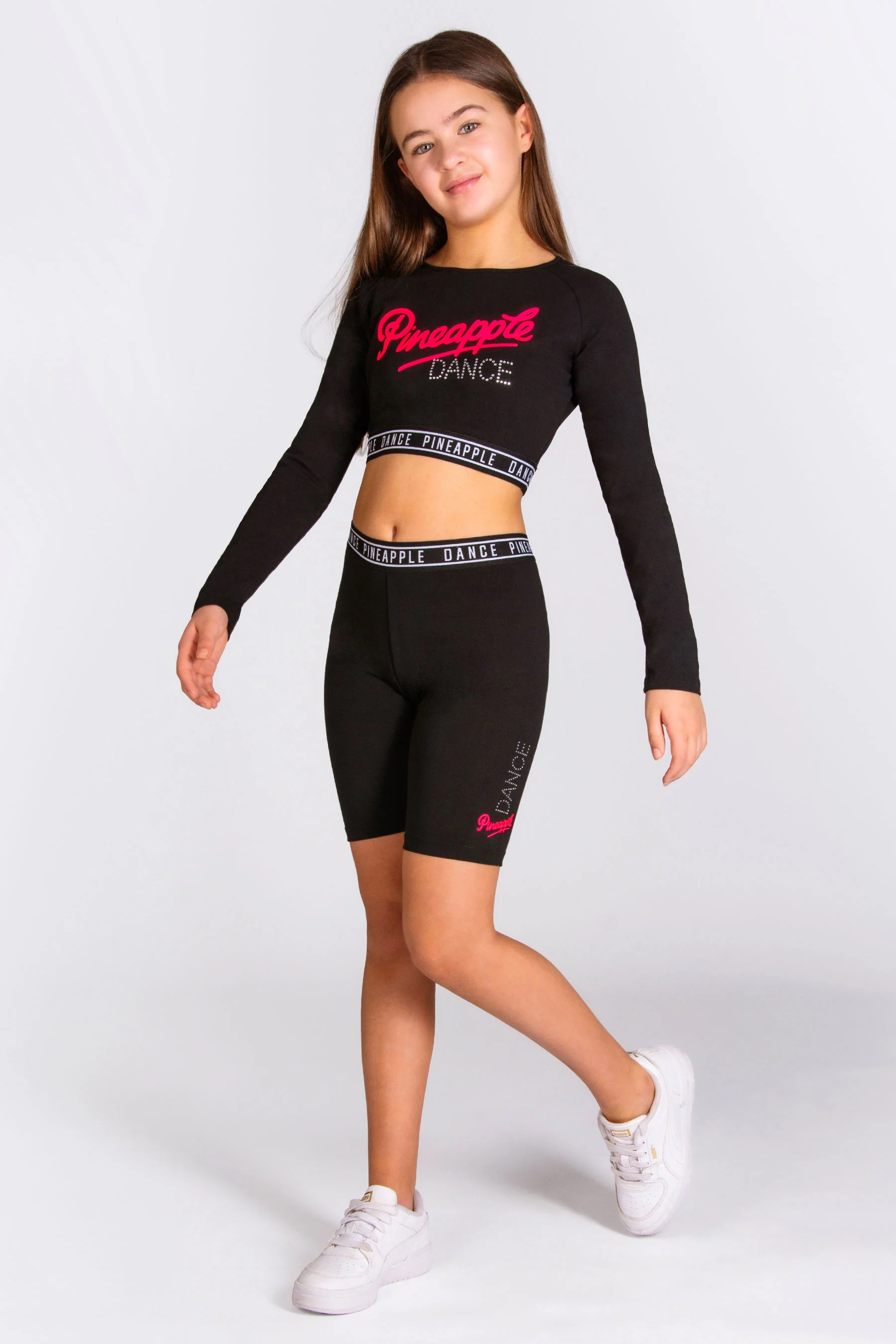Long Sleeve Dance Crop Top - Image 3