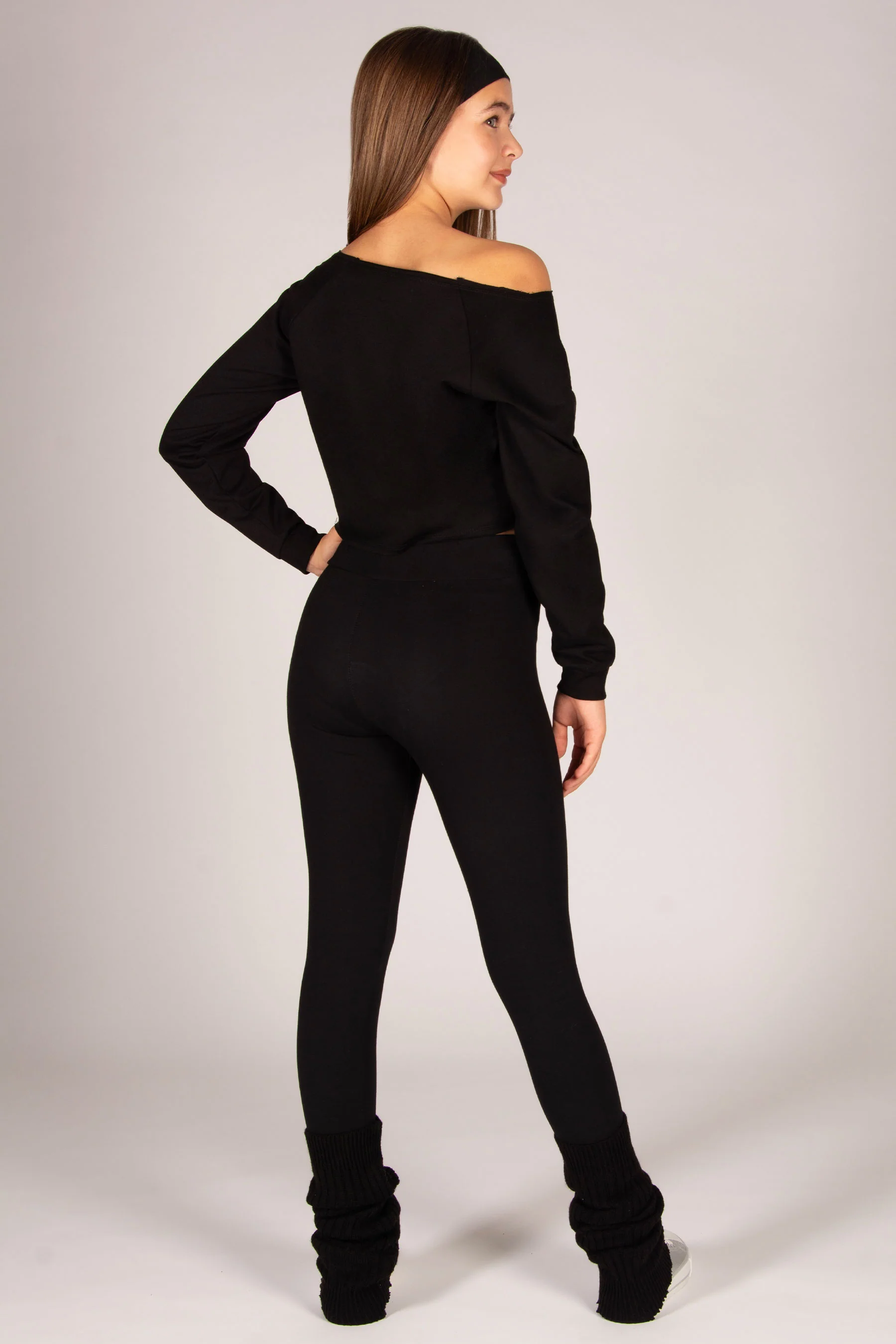 Off-Shoulder Long Sleeve Top - Image 4