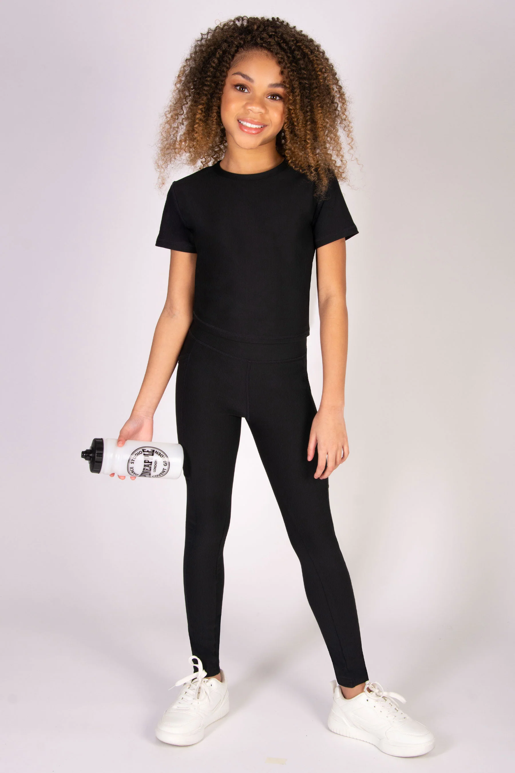 Panel Rib Pocket Leggings - Image 3