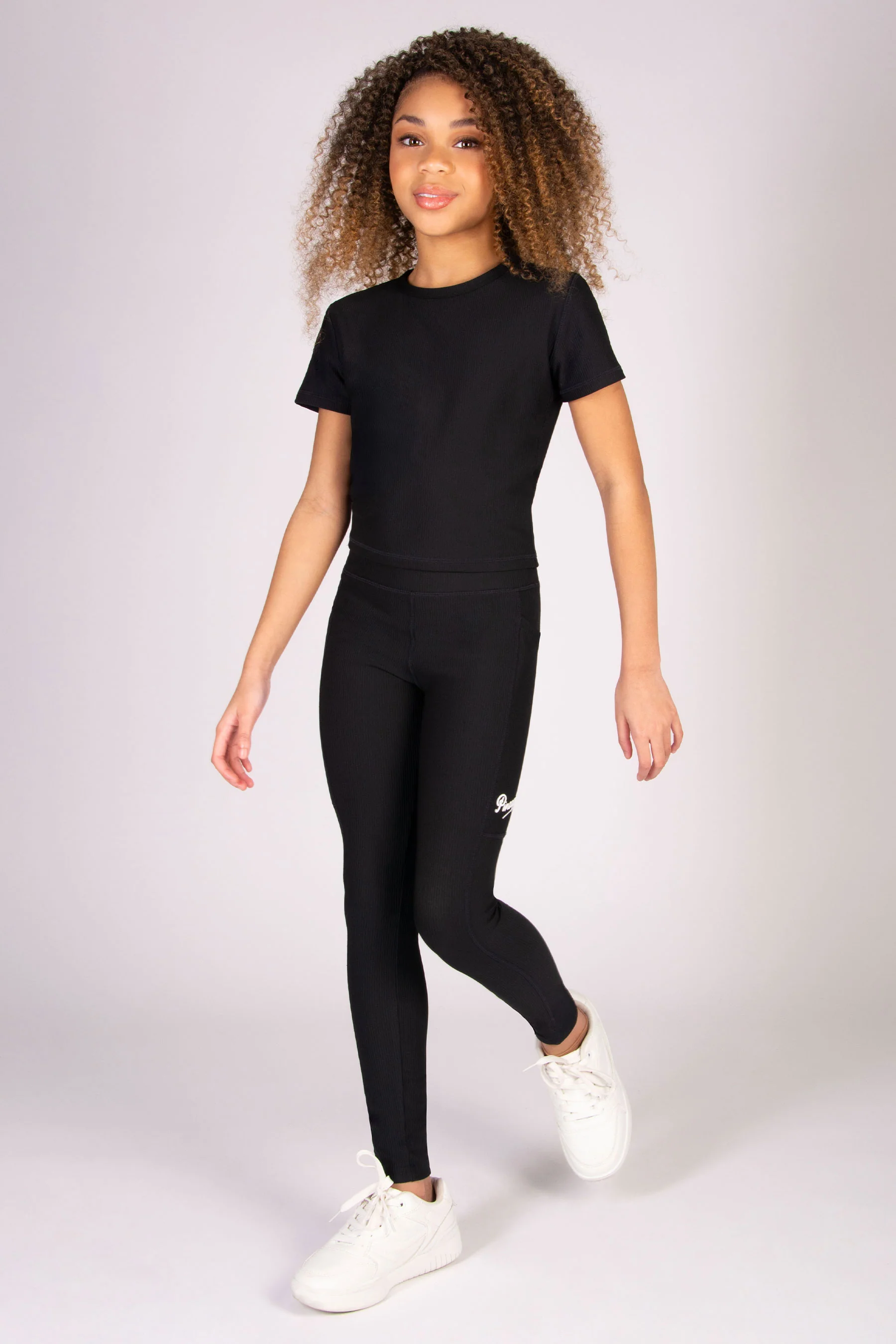 Panel Rib Pocket Leggings - Image 4