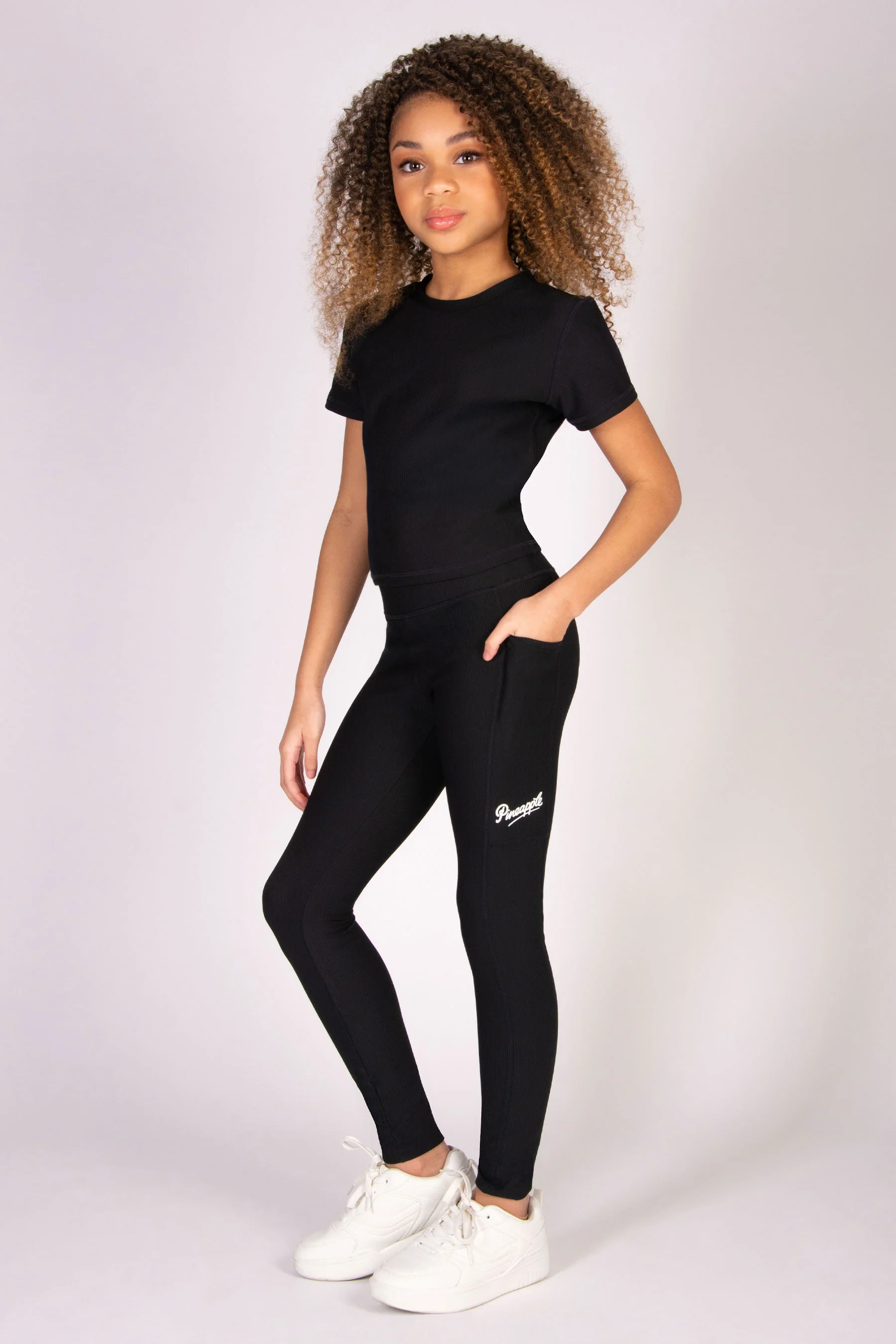 Panel Rib Pocket Leggings - Image 5