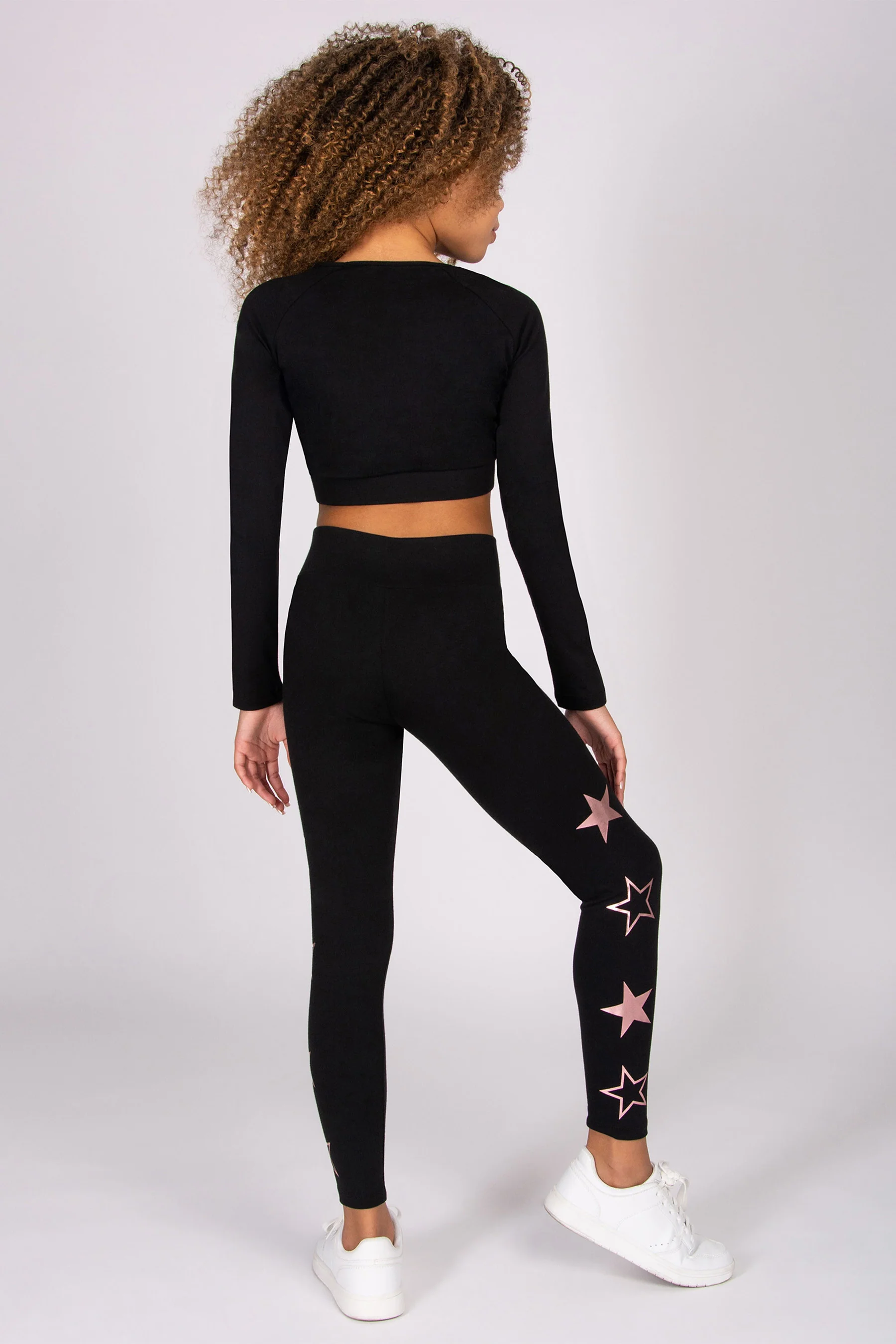 Raglan Long Sleeve Crop Top - Image 6