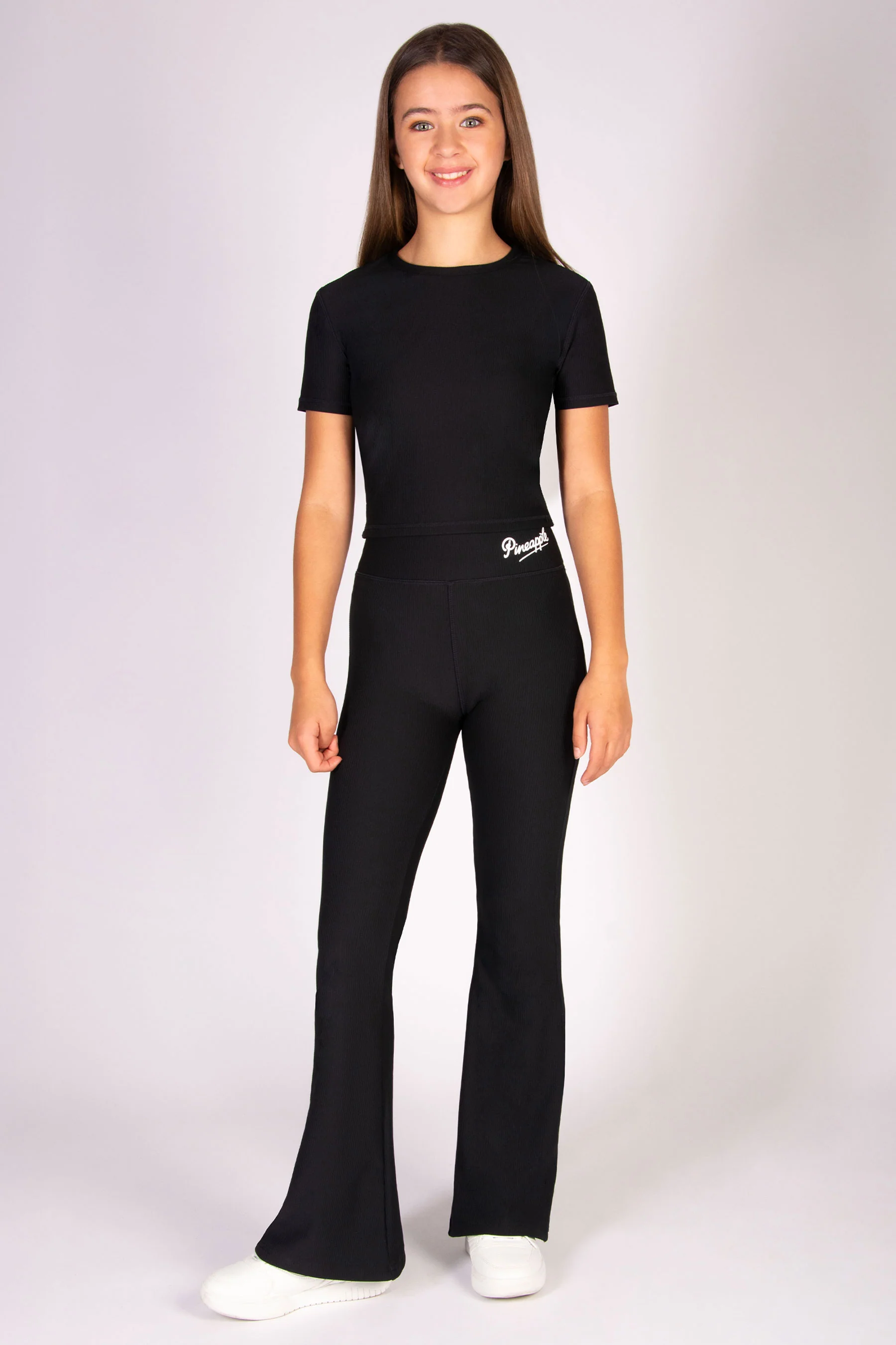 Rib Flare Trousers - Image 3