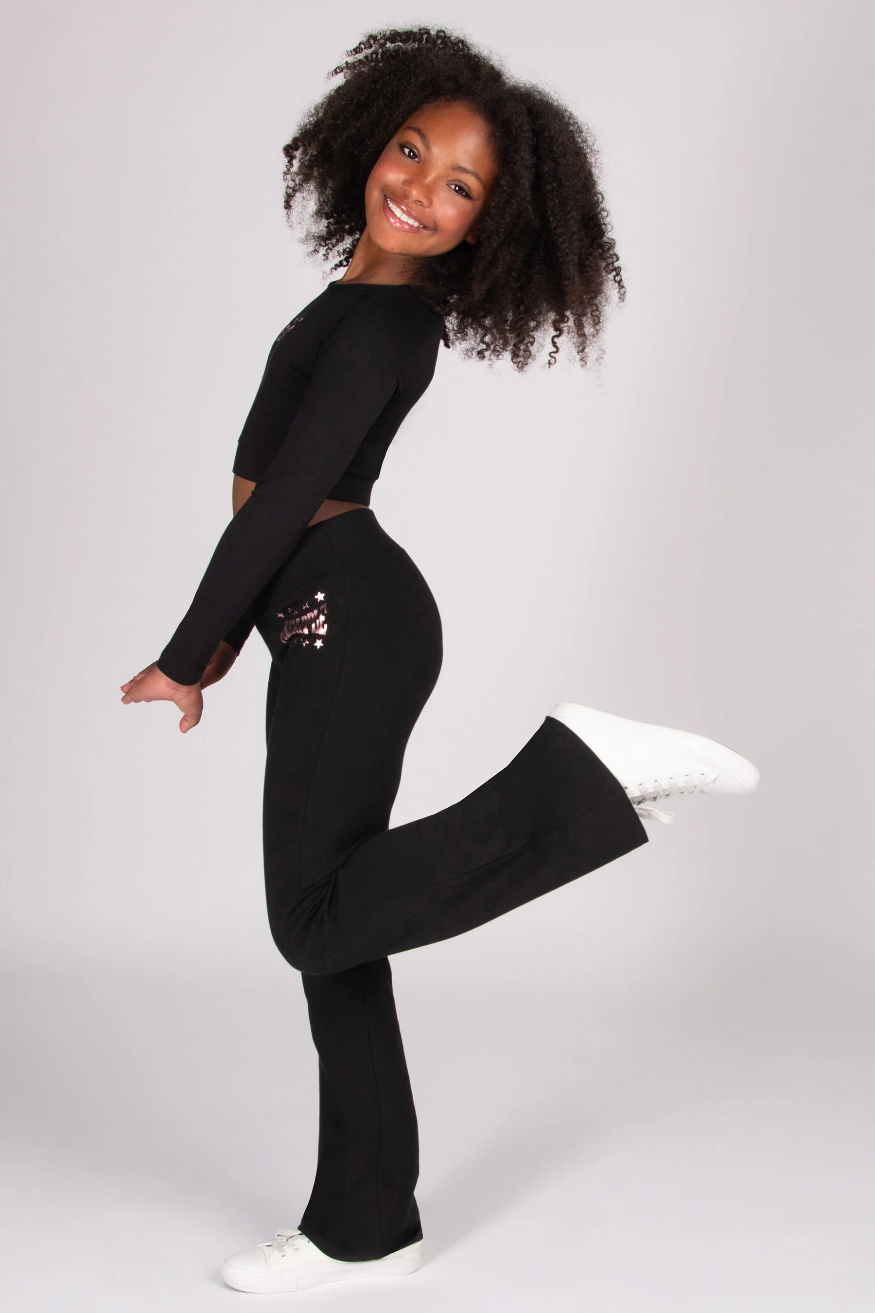 Star Bootcut Jersey Trousers - Image 5