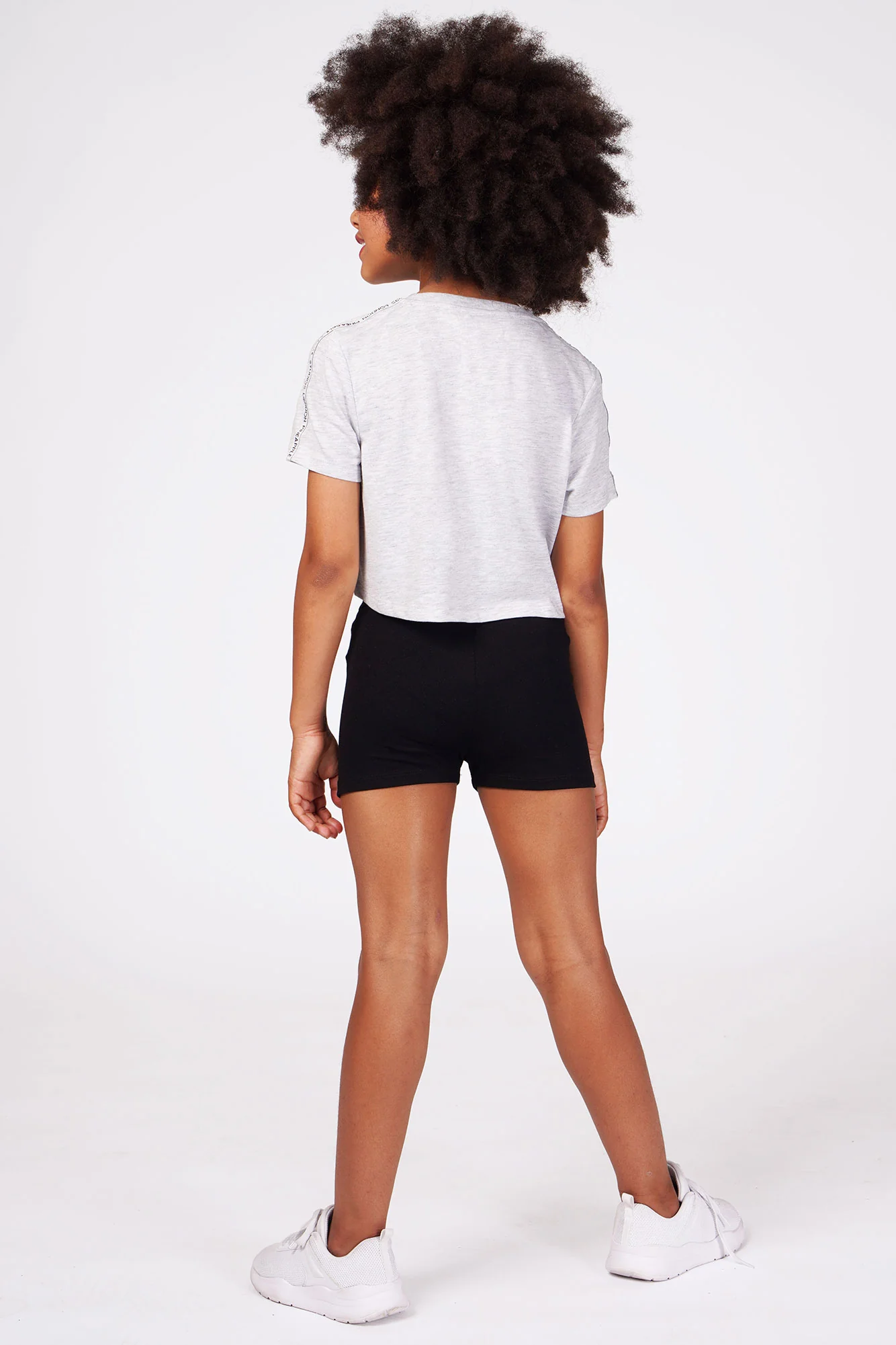 Tape Band Jersey Hotpant Shorts - Image 4