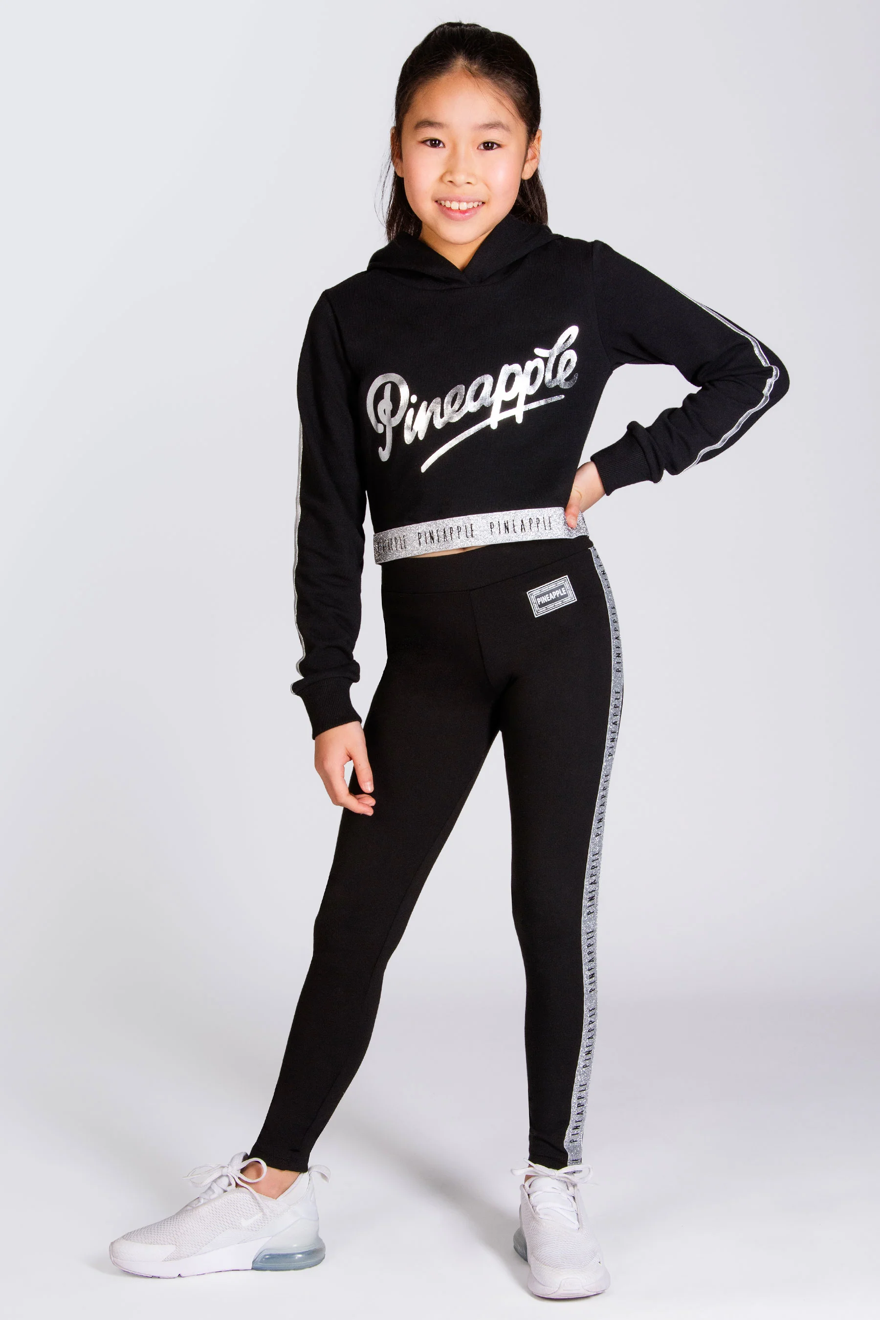 Tape Crop Hoodie - Image 2