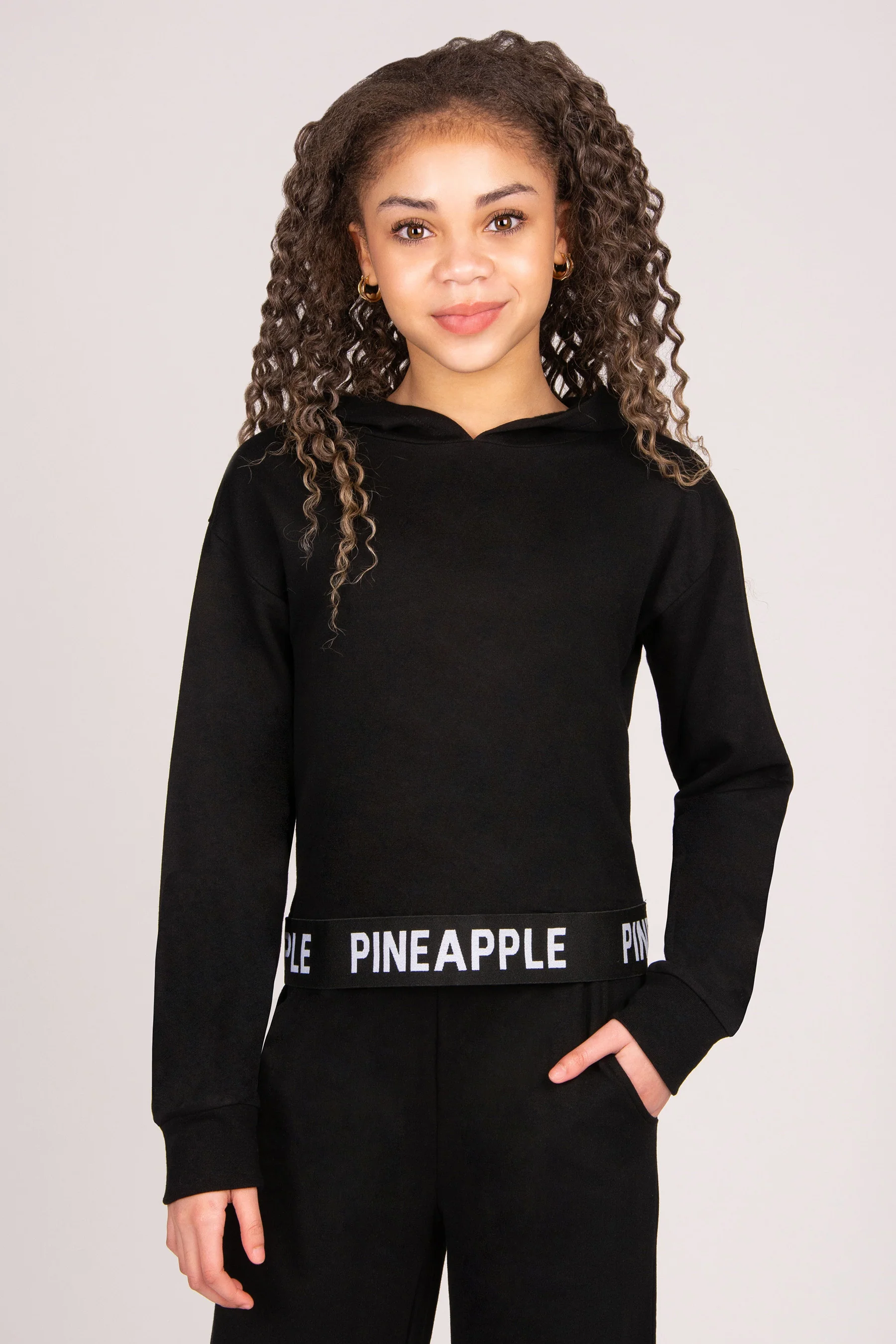 Tape Hem Hoodie