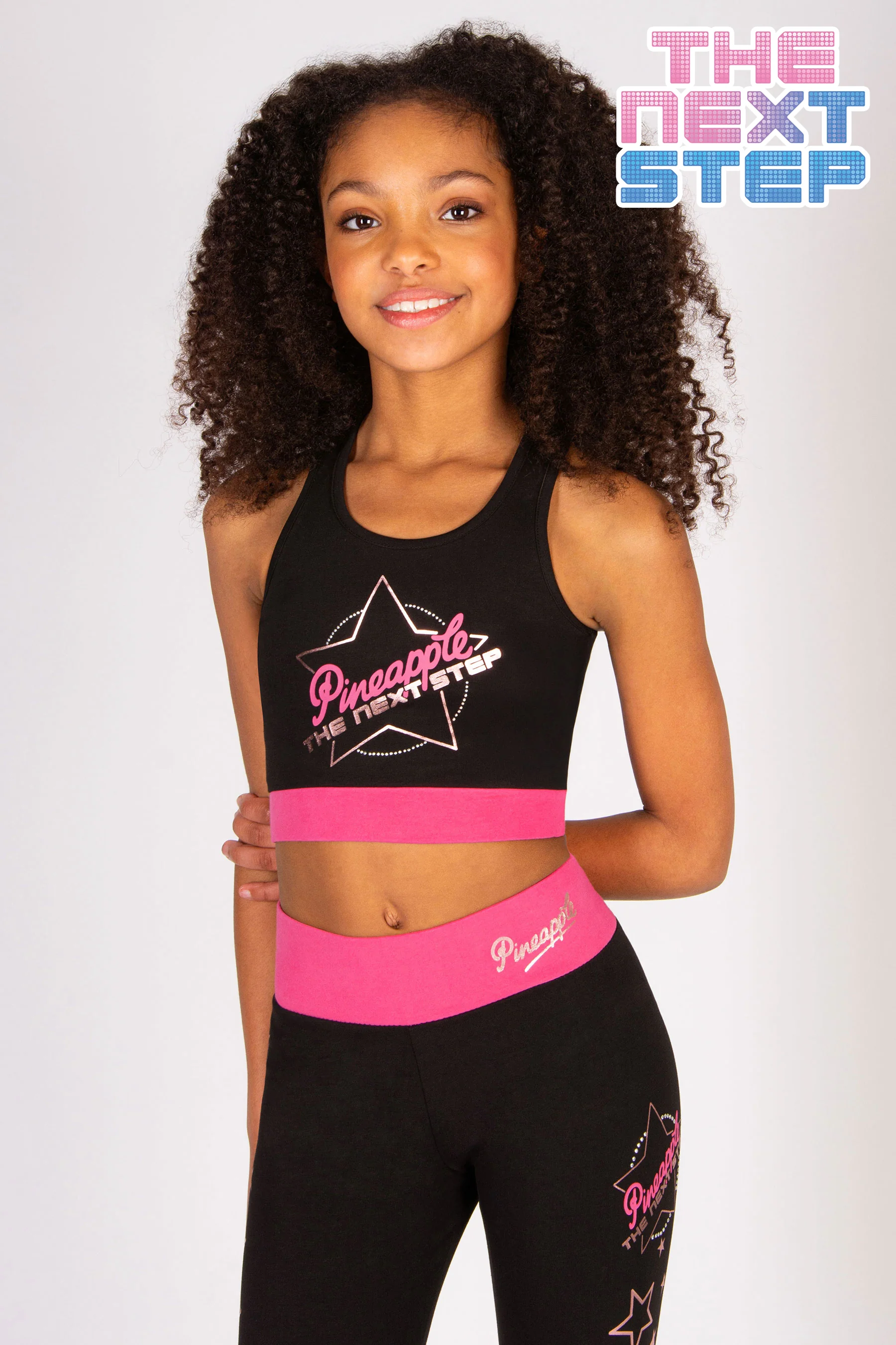 The Next Step Star Crop Top