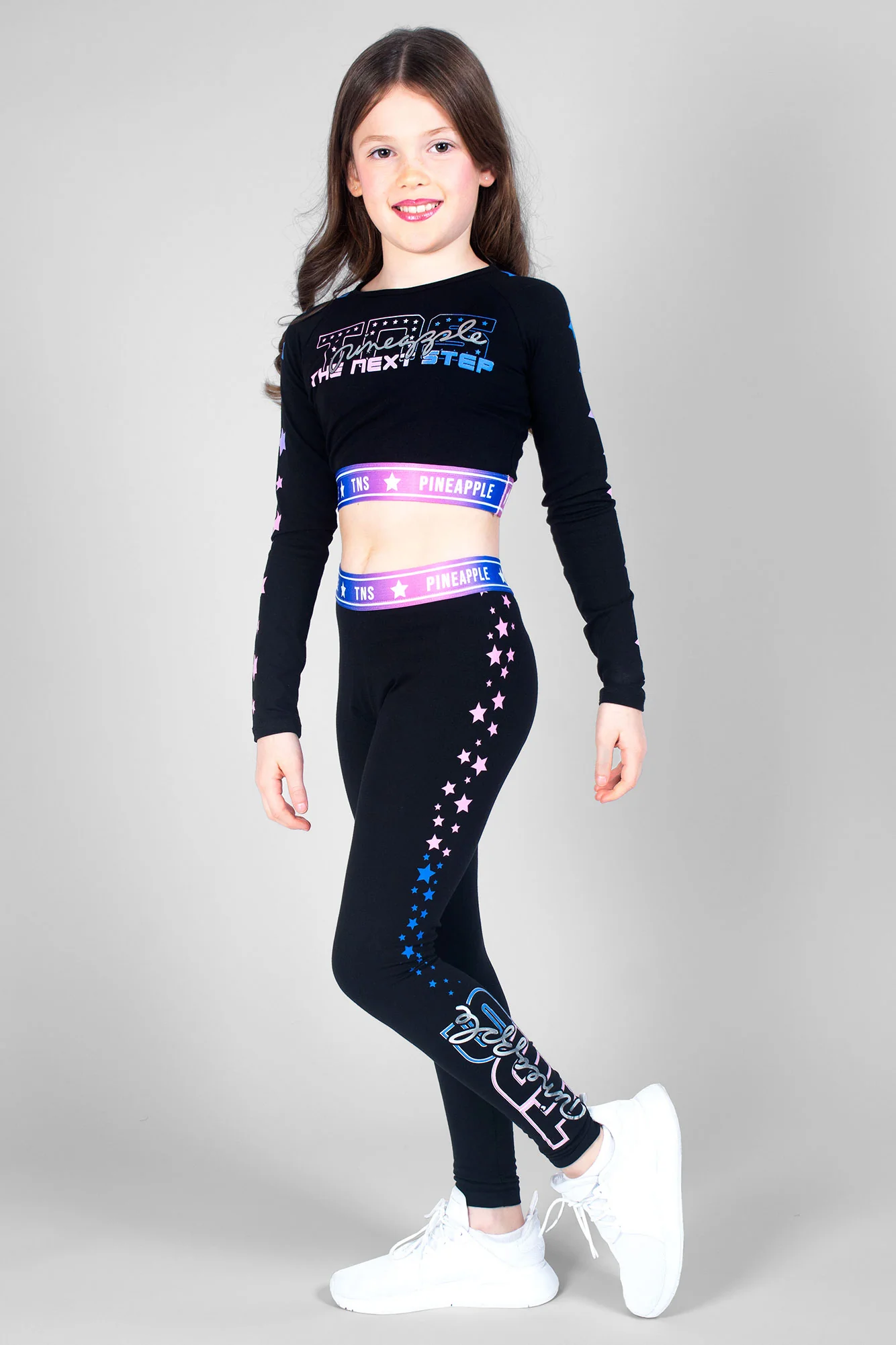 Pineapple x TNS Long Sleeve Crop Top - Image 4