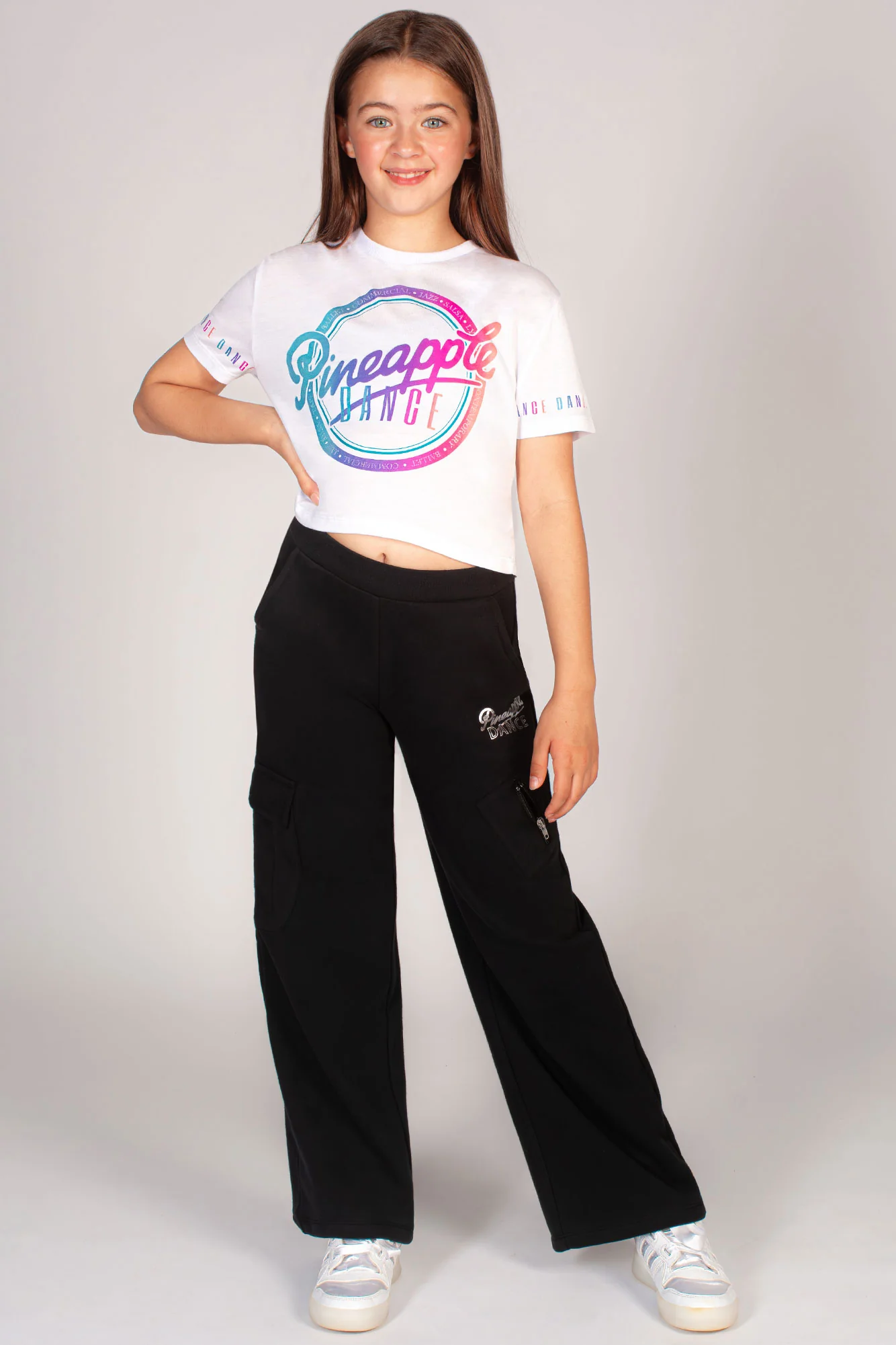 Wide Leg Cargo Joggers - Image 2