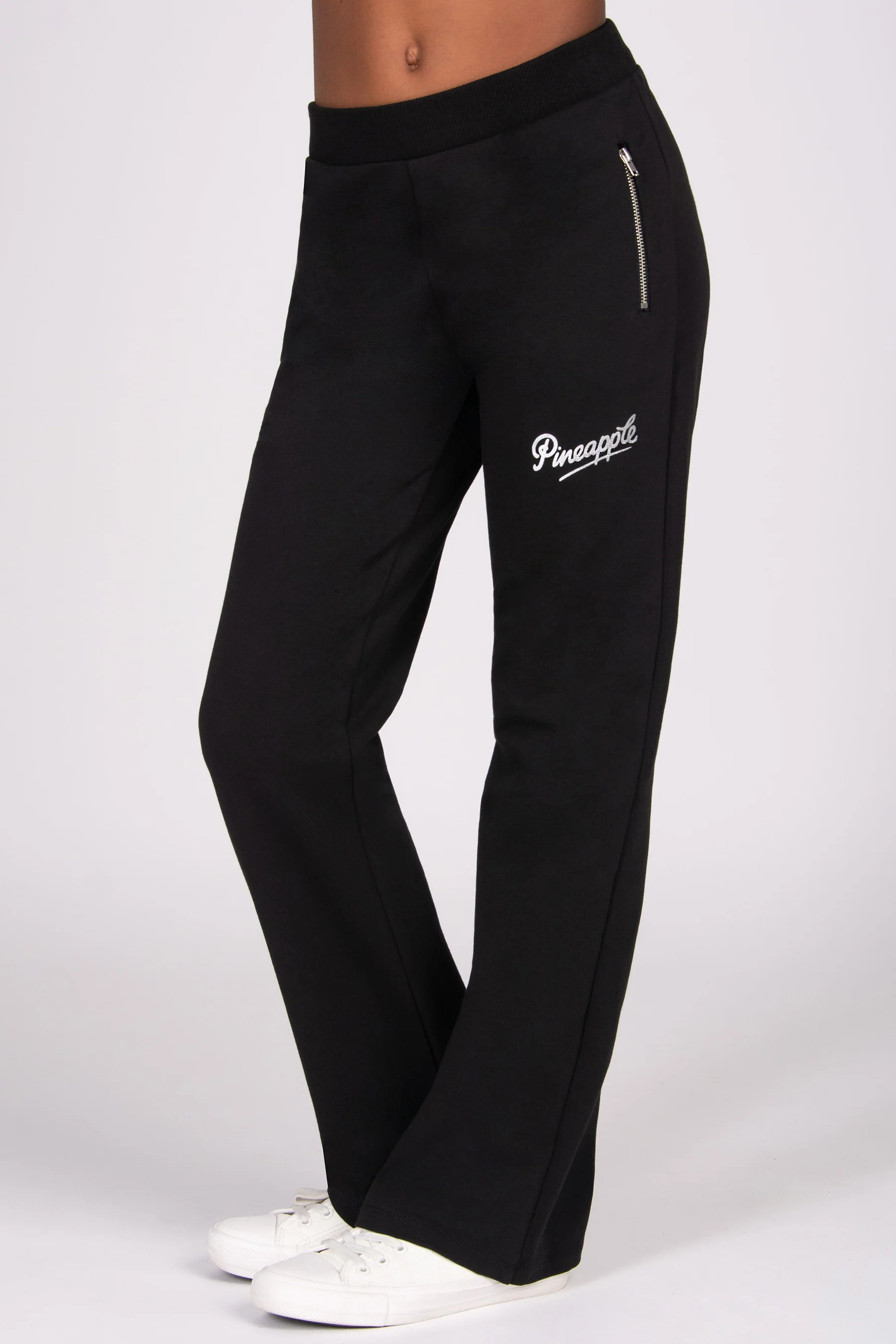 Zip Flare Trousers