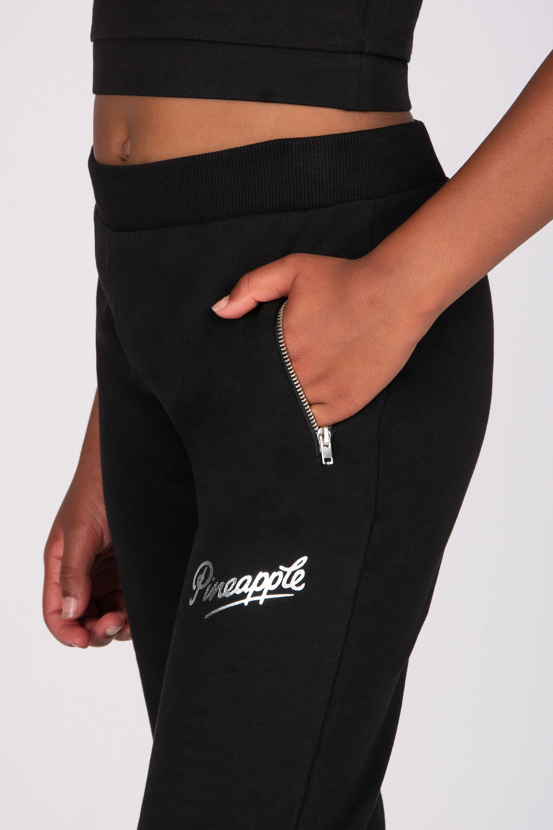 Zip Flare Trousers - Image 2