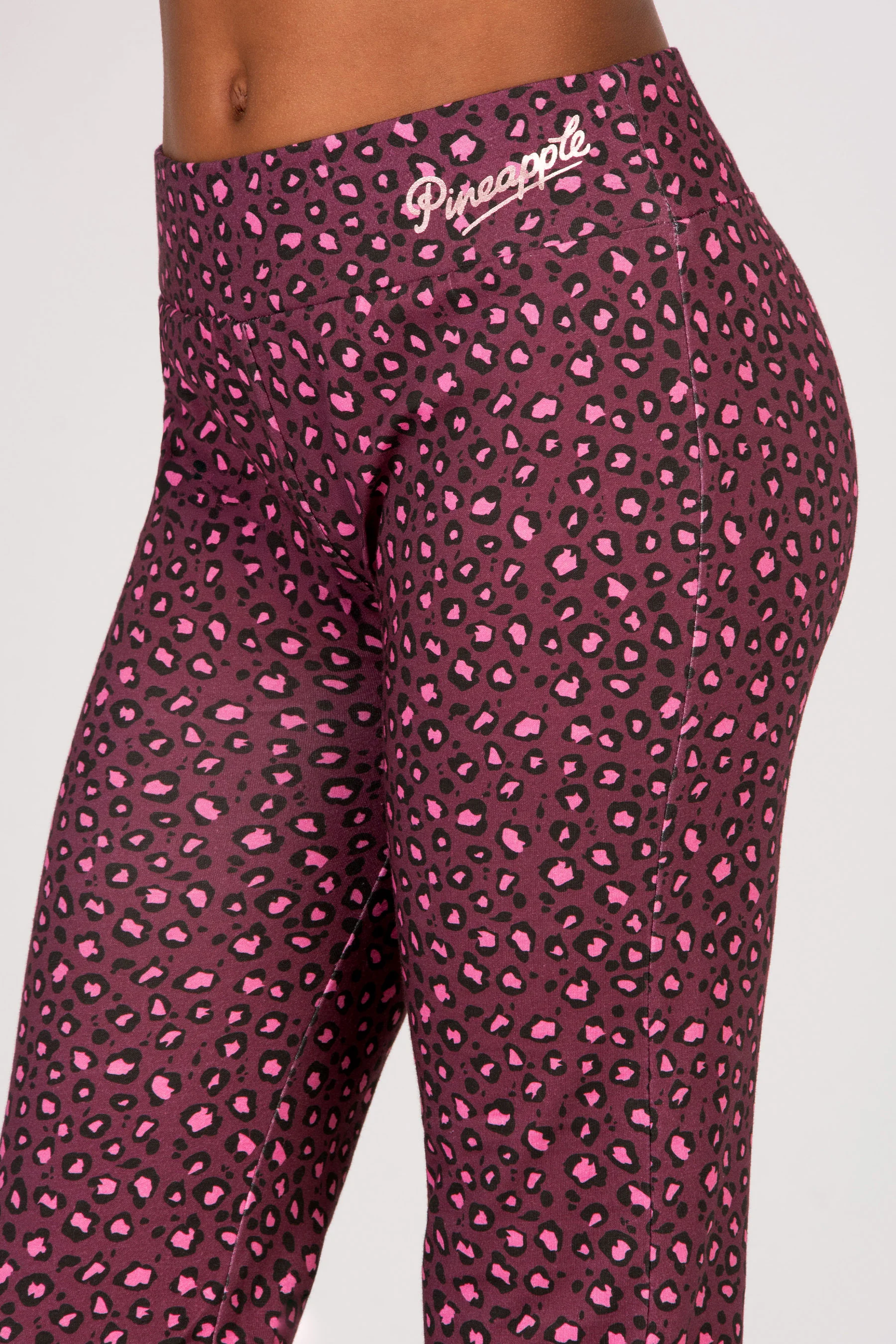 Leopard Print Kickflare Trousers - Image 3