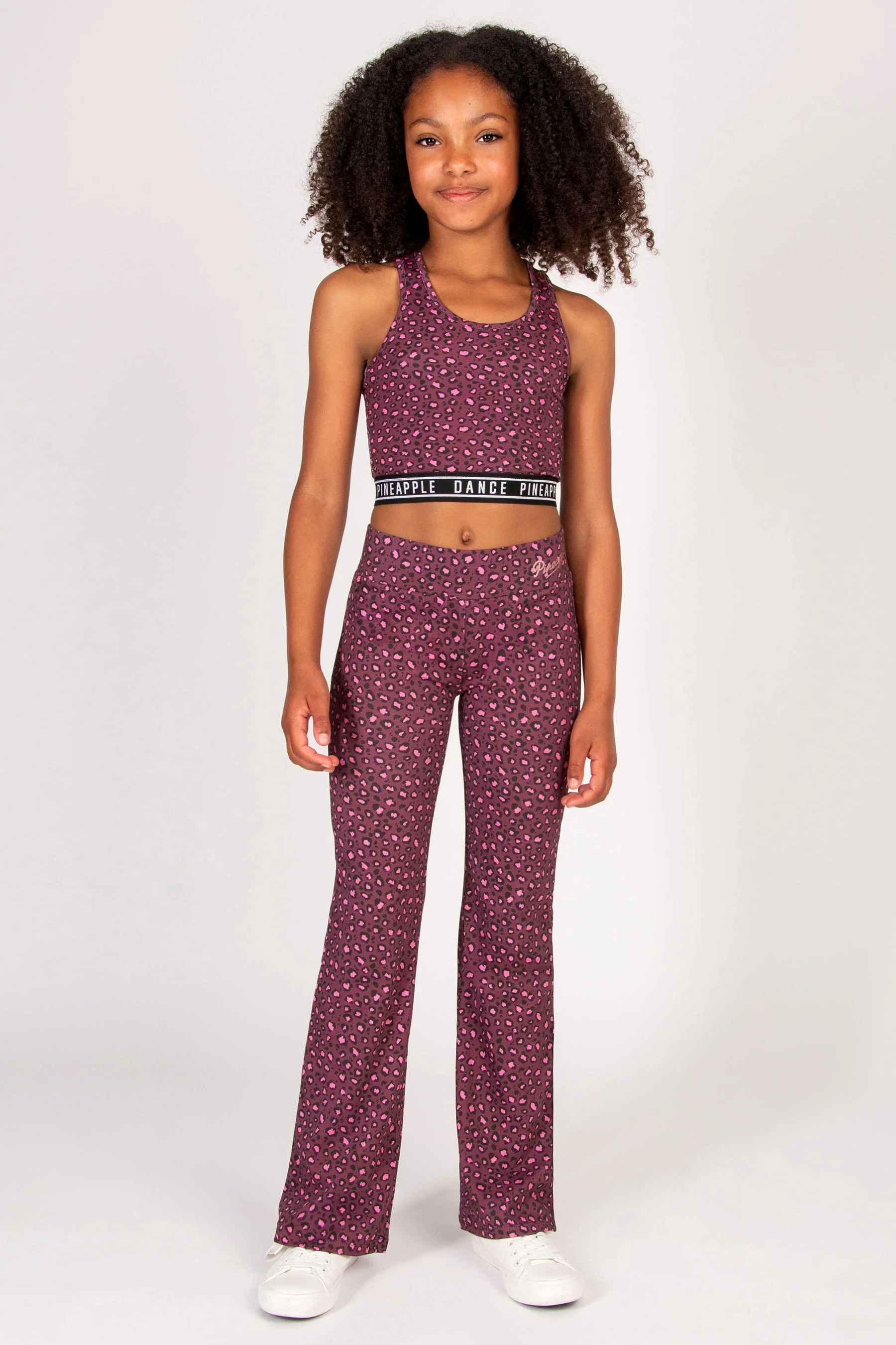 Leopard Print Kickflare Trousers - Image 4