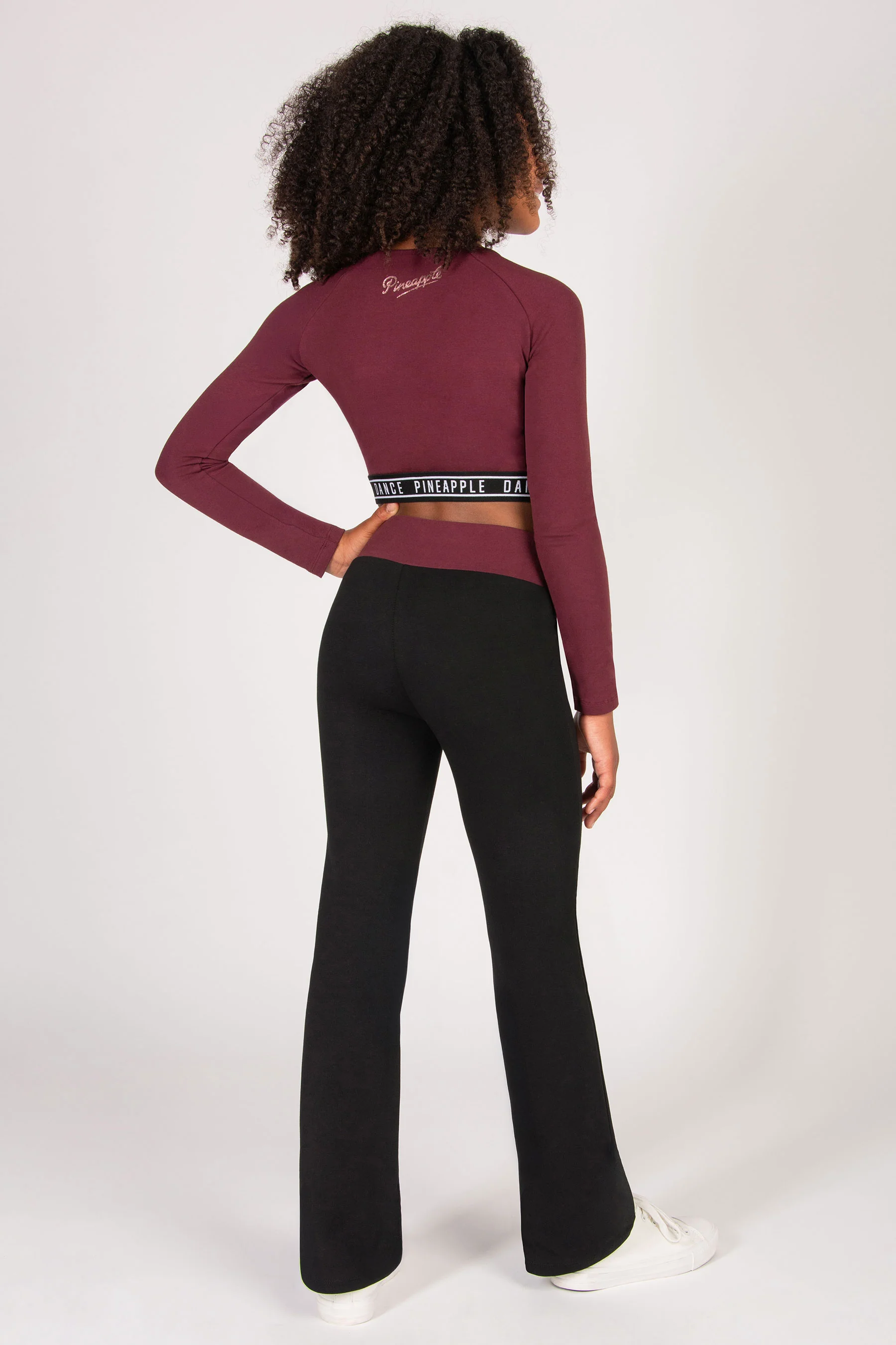 Tape Long Sleeve Crop Top - Image 5