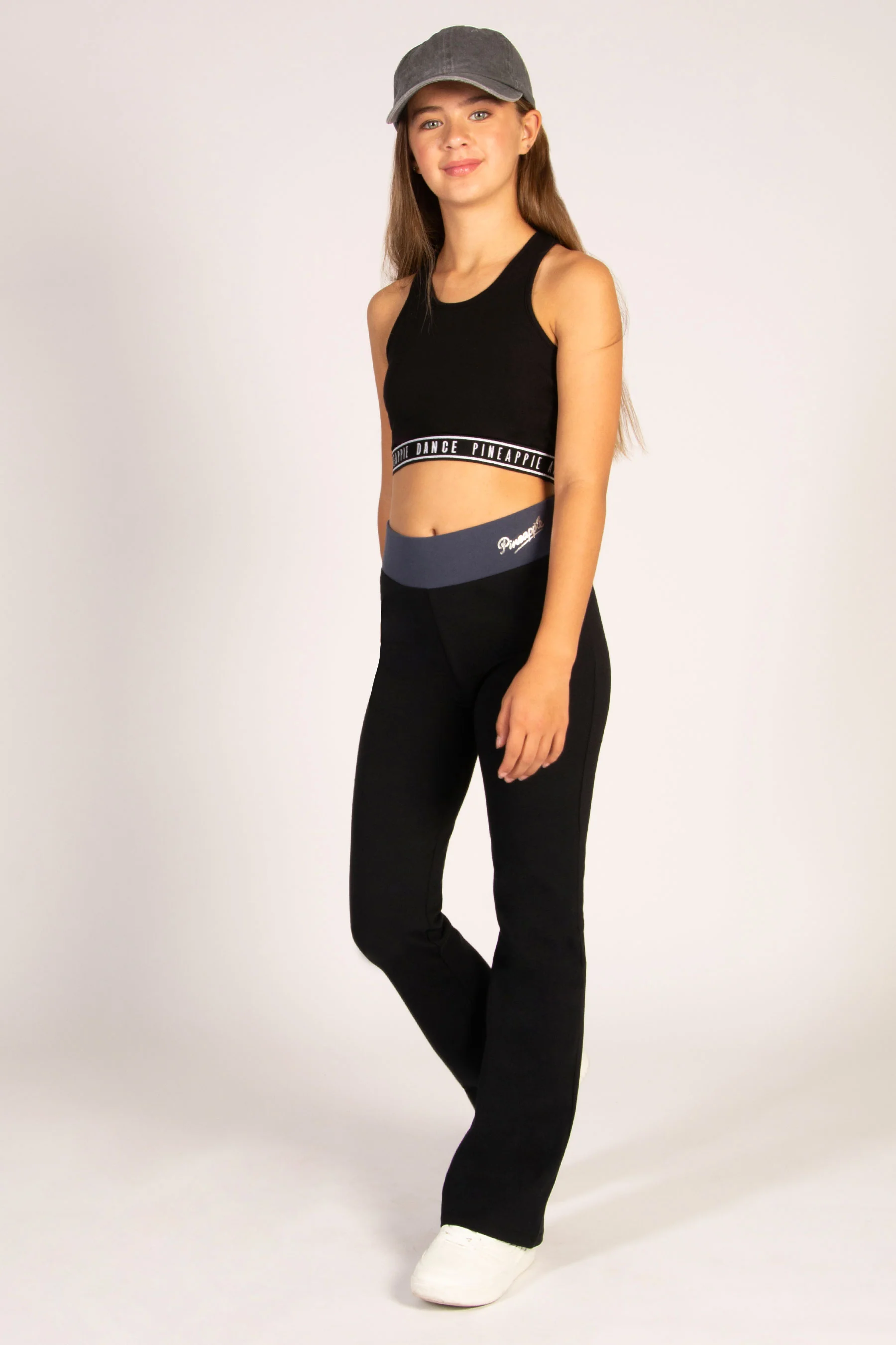 Contrast Band Bootcut Jersey Trousers - Image 4