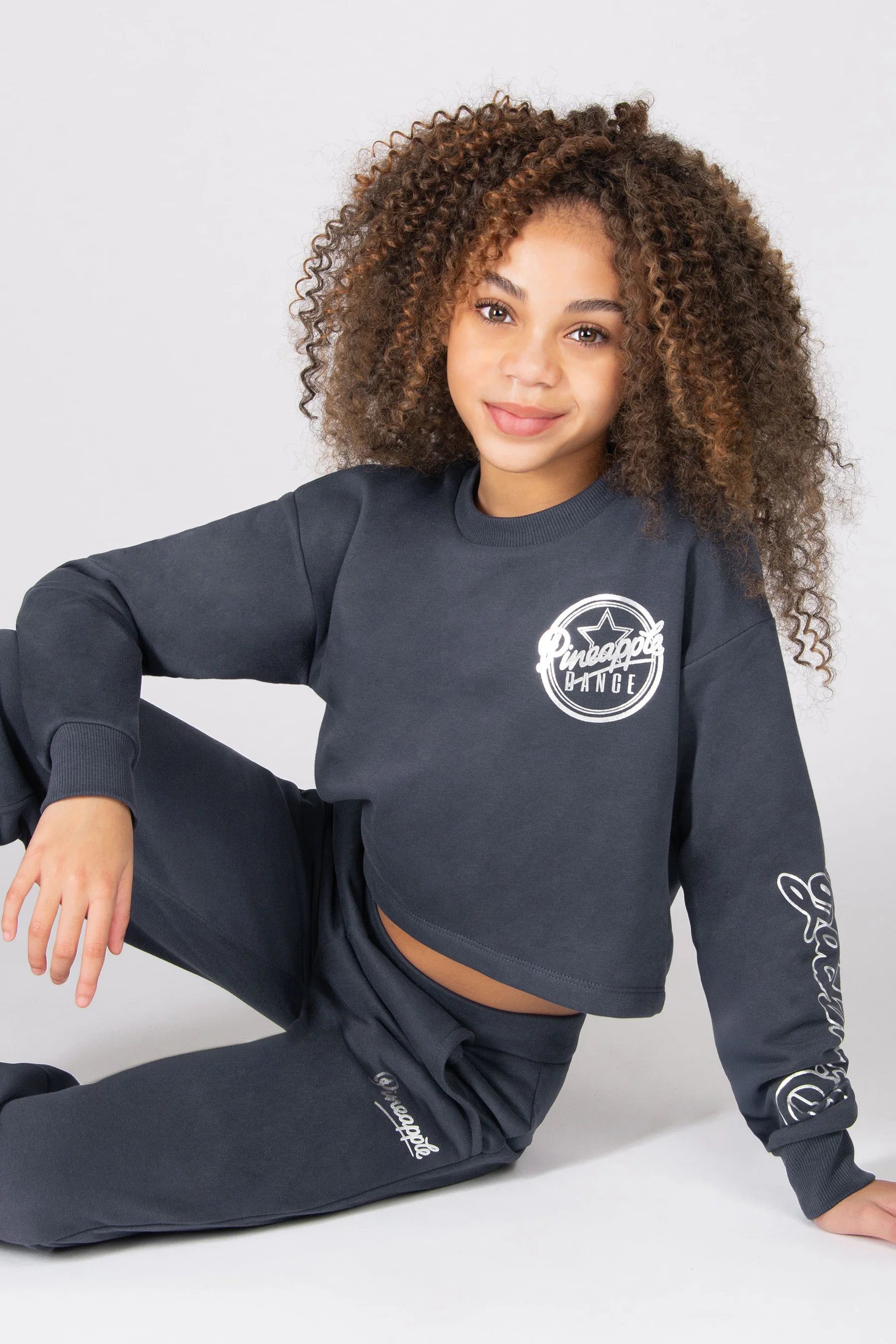 Logo Crop Sweatshirt - Image 3