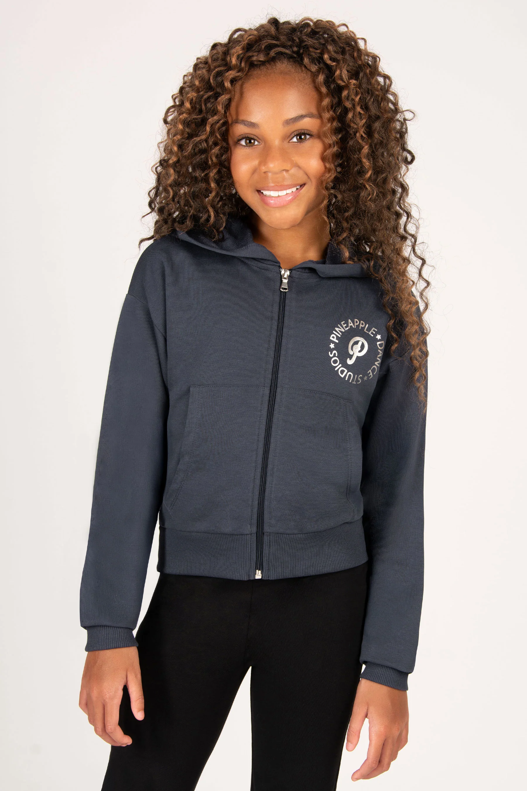 Logo Zip Hoodie