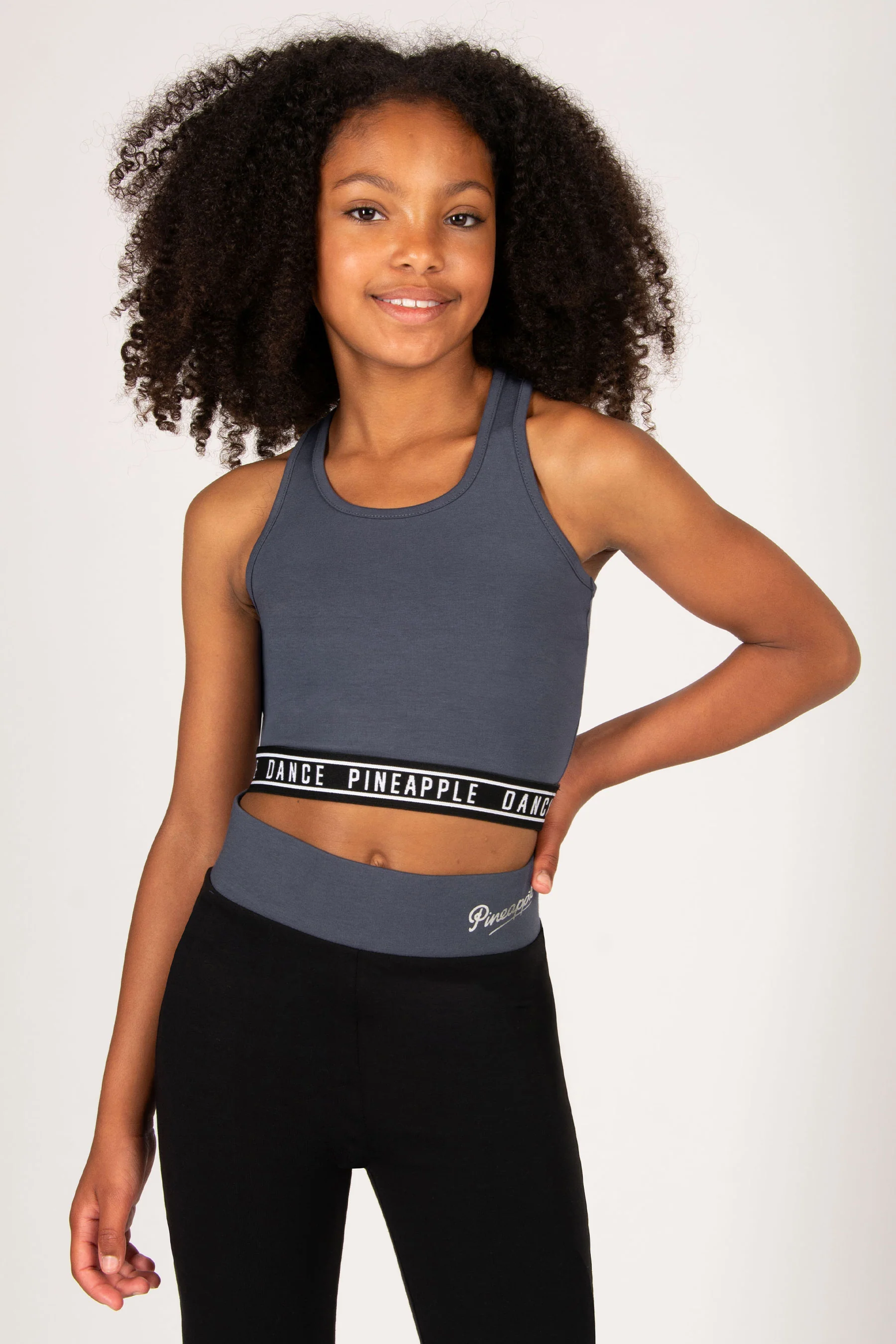 Tape Hem Midi Crop Top - Image 2