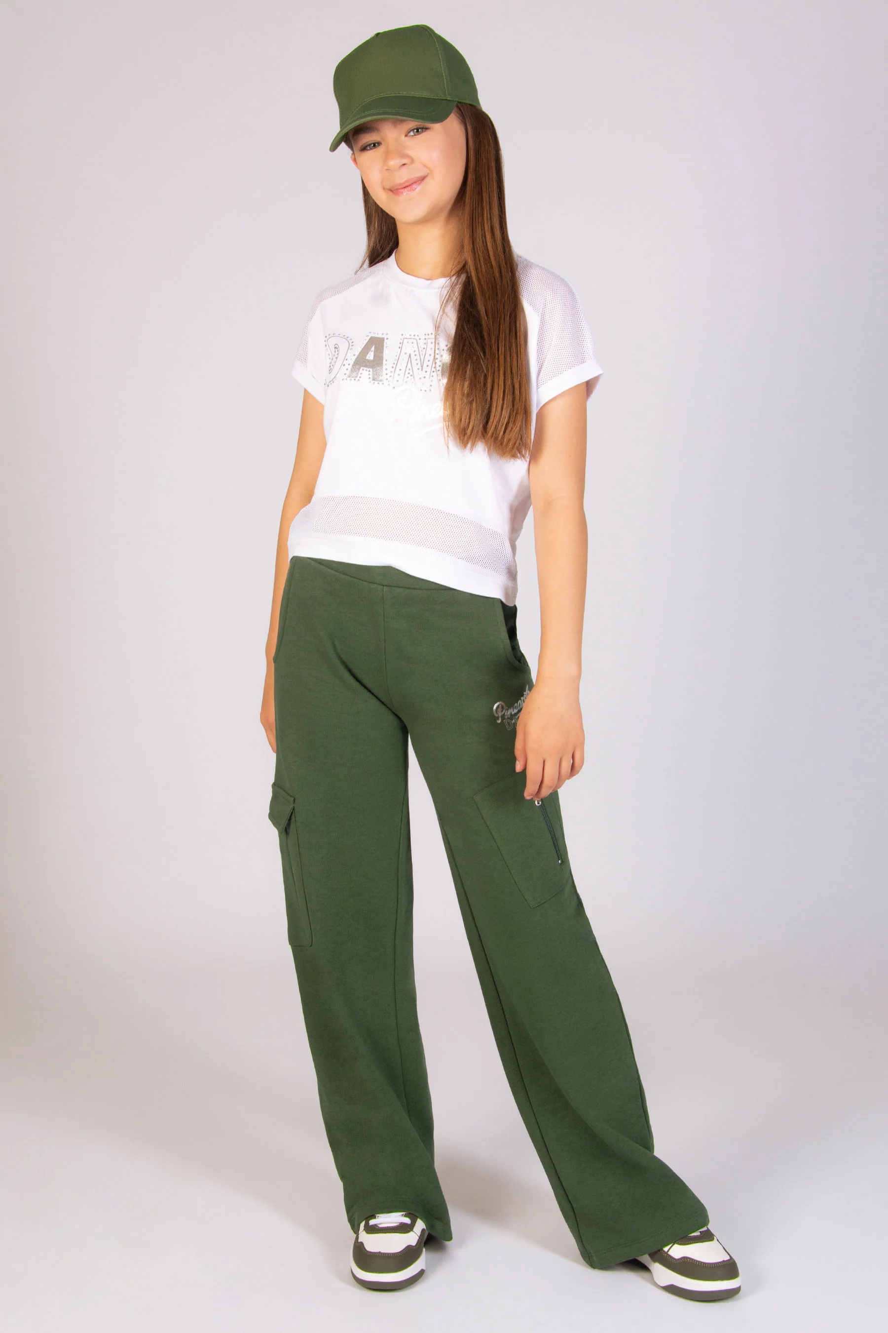 Wide Leg Cargo Joggers - Image 3