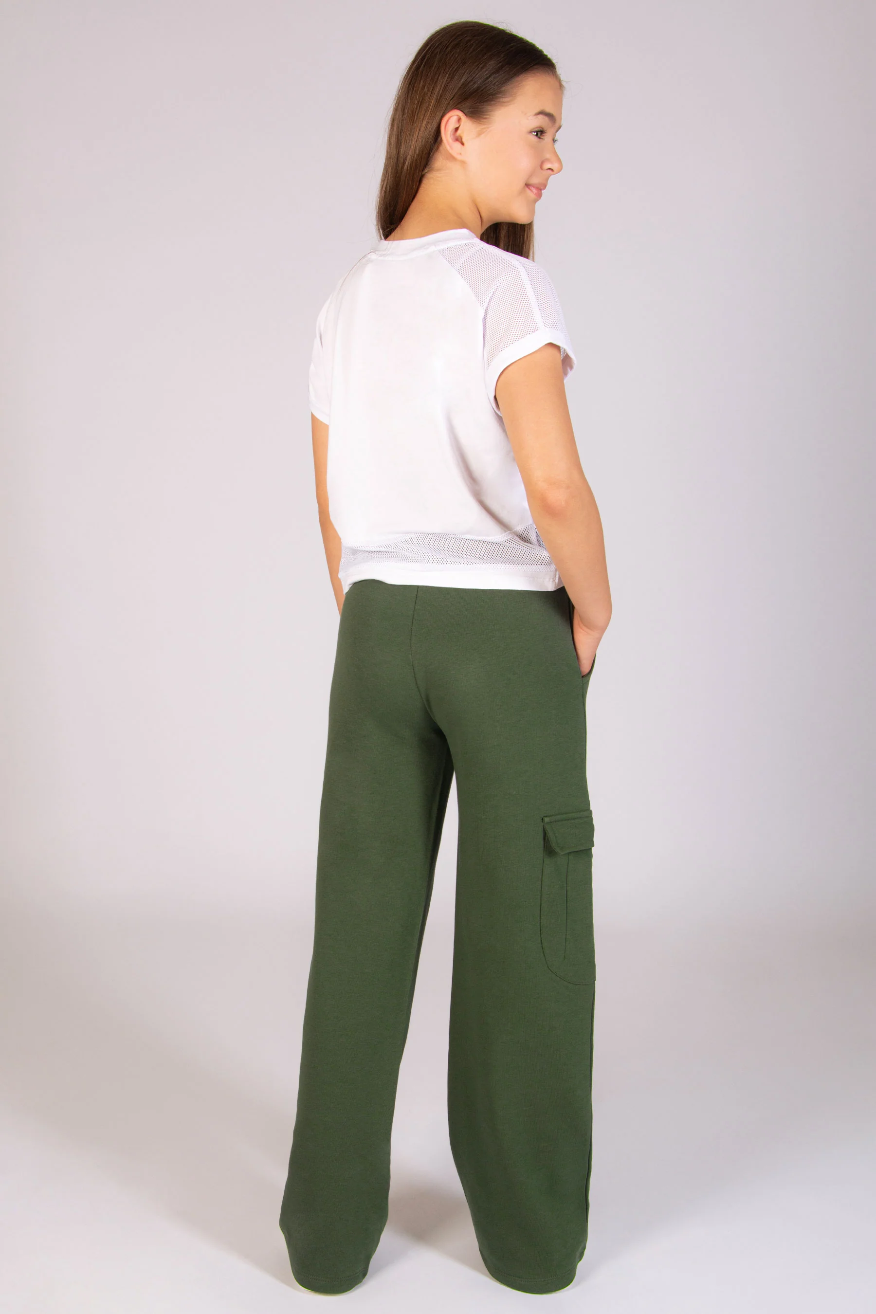 Wide Leg Cargo Joggers - Image 6