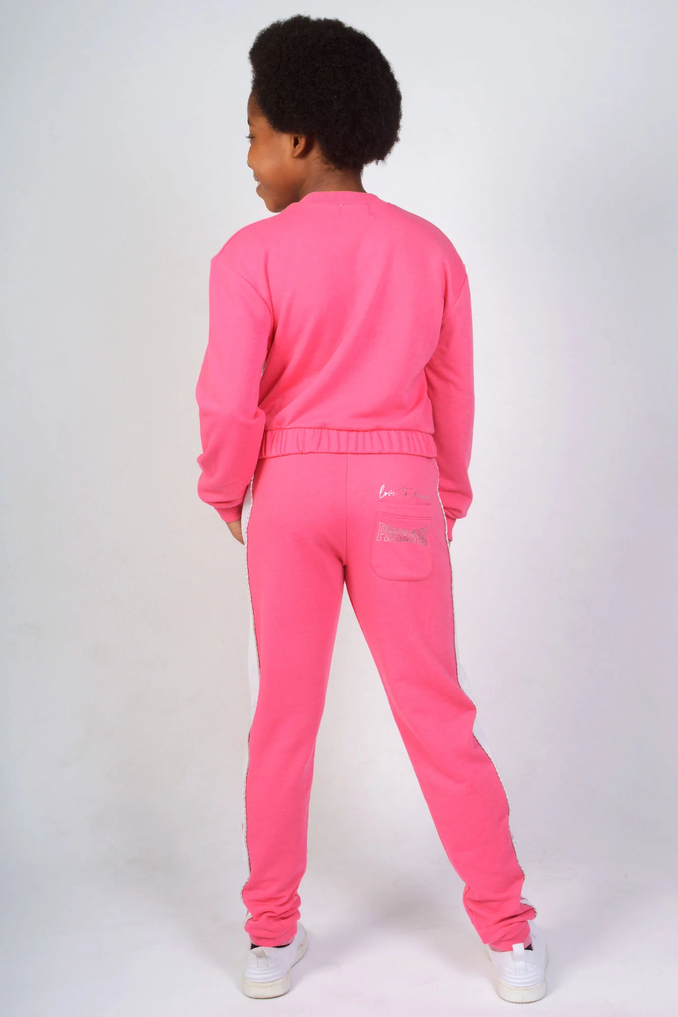 Logo Panel Joggers - Image 4