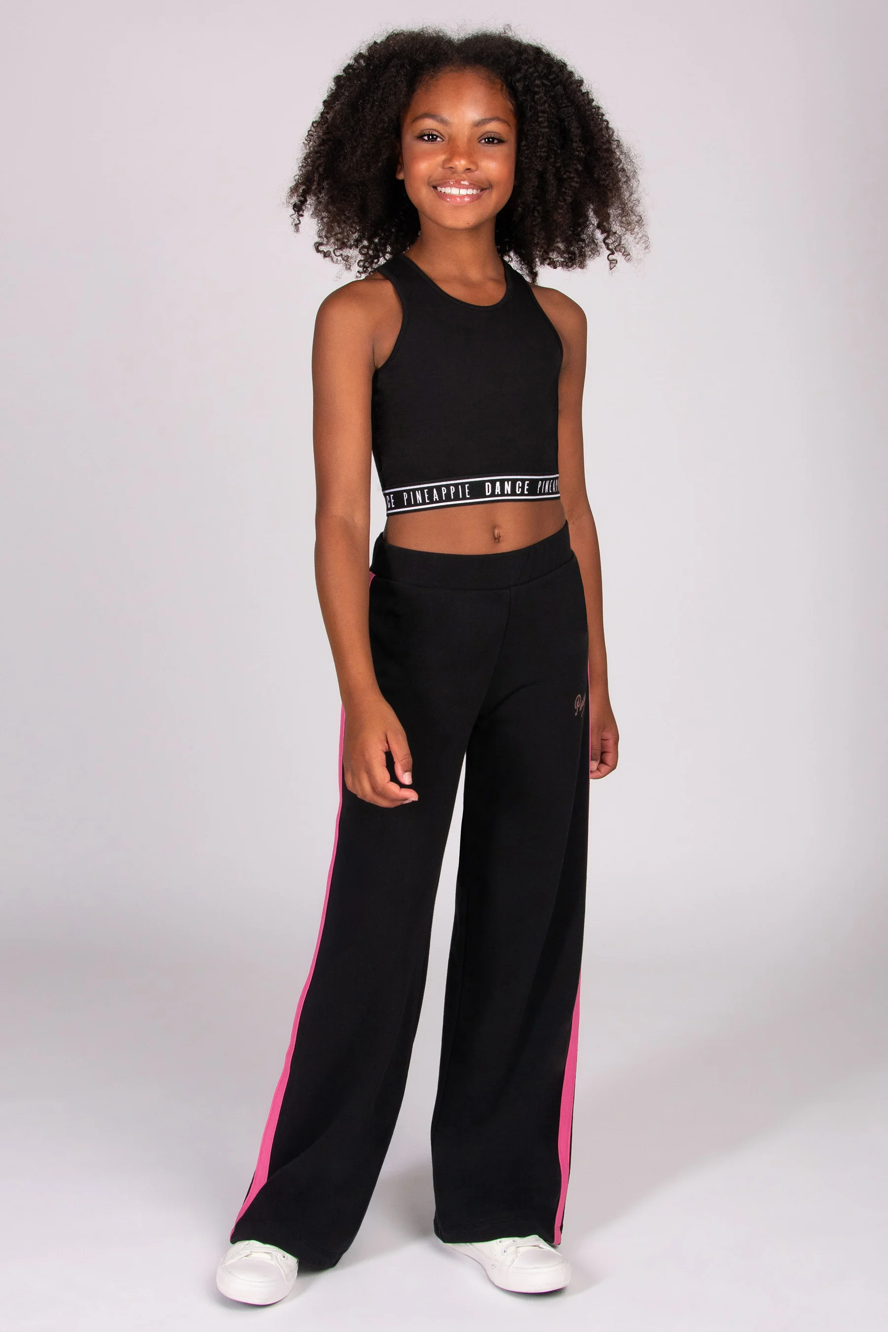 Stripe Panel Wide Leg Joggers - Image 4