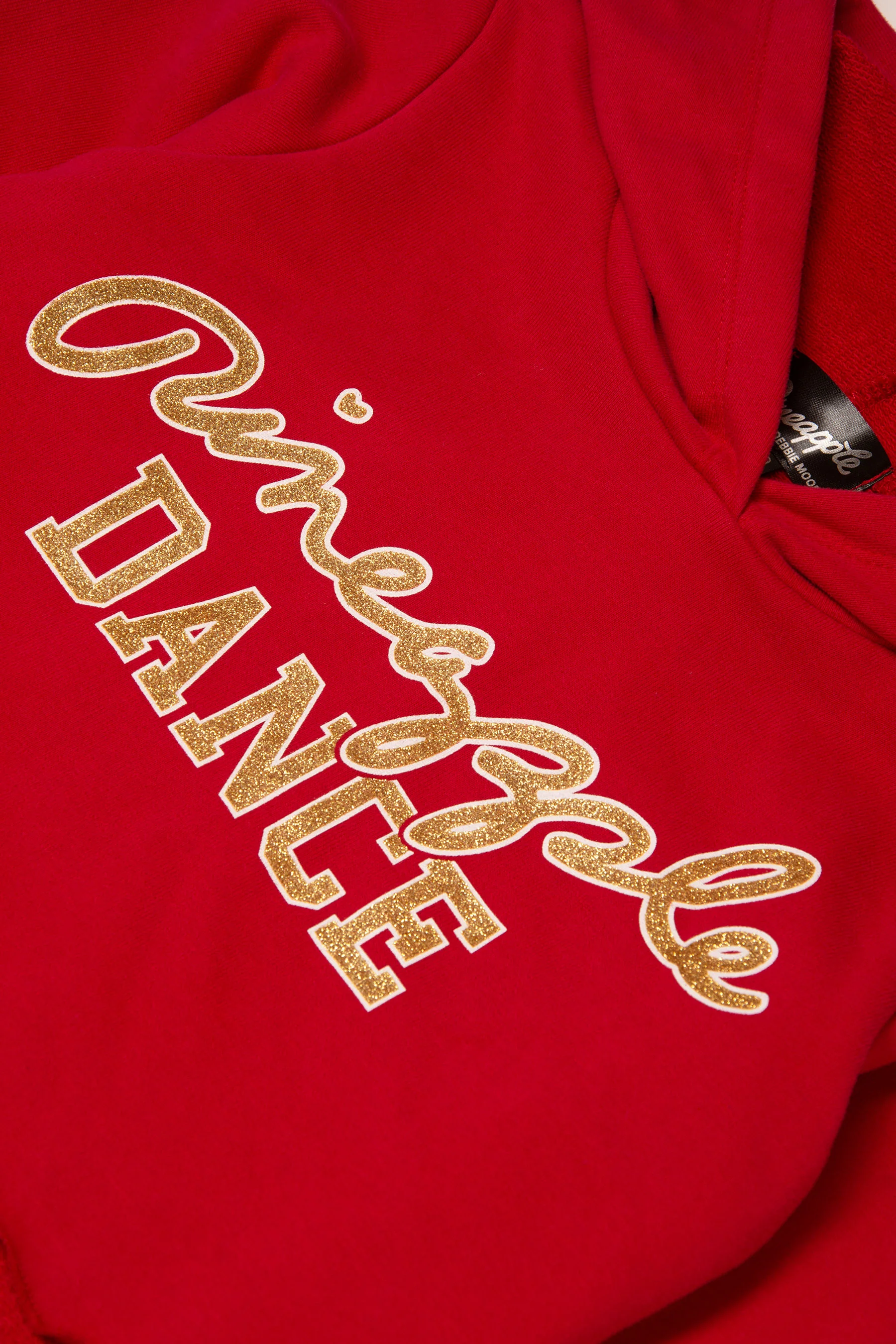 Glitter Dance Crop Hoodie - Image 6