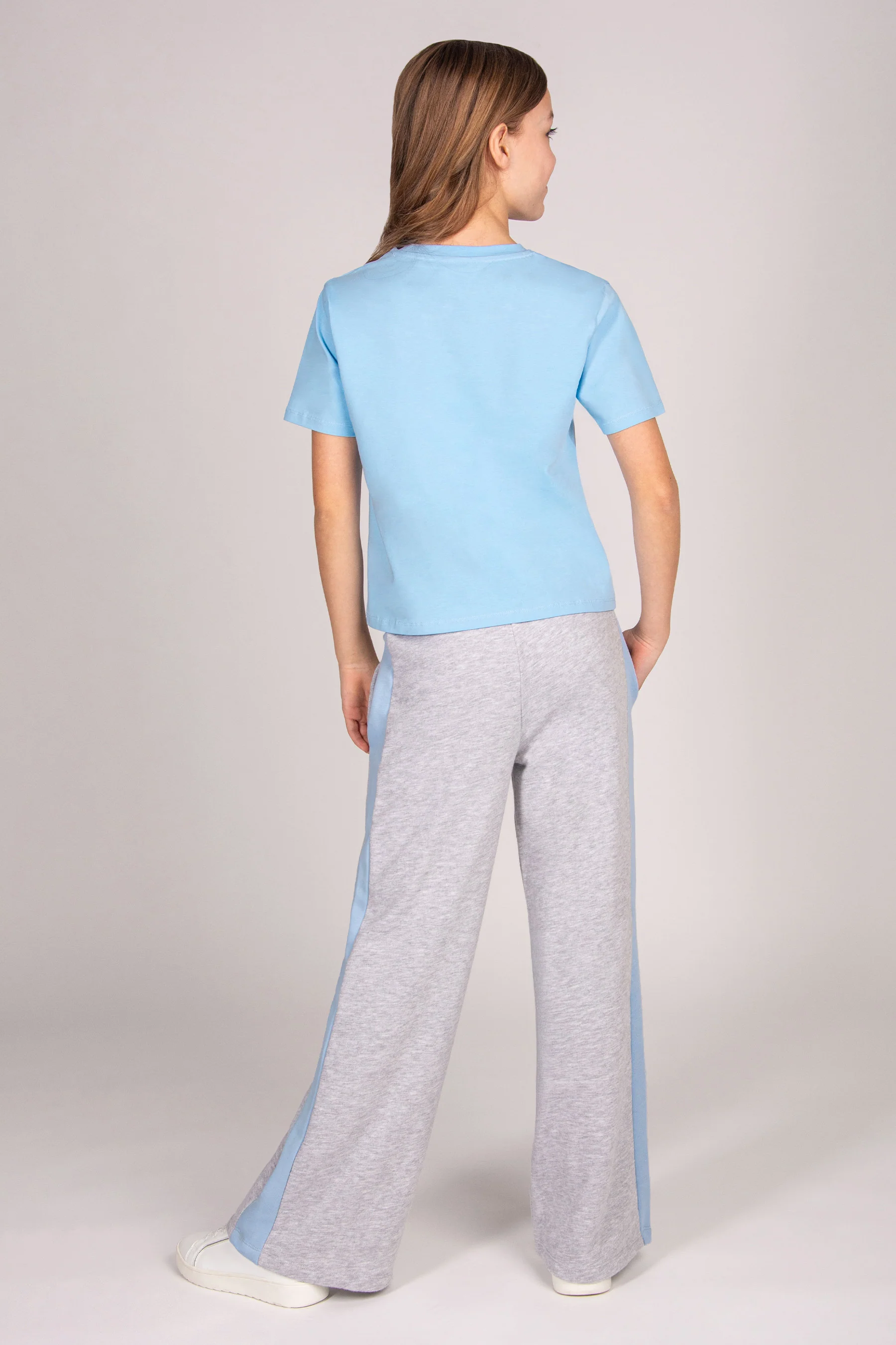 Panel Wide Leg Joggers - Image 5