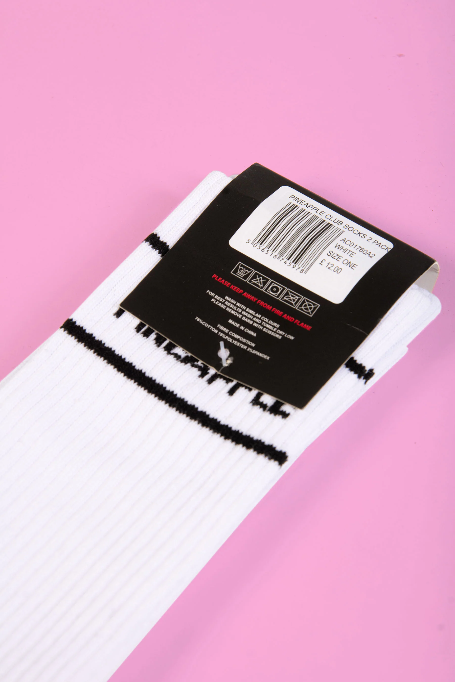 2 Pack Pineapple Crew Socks - Image 7