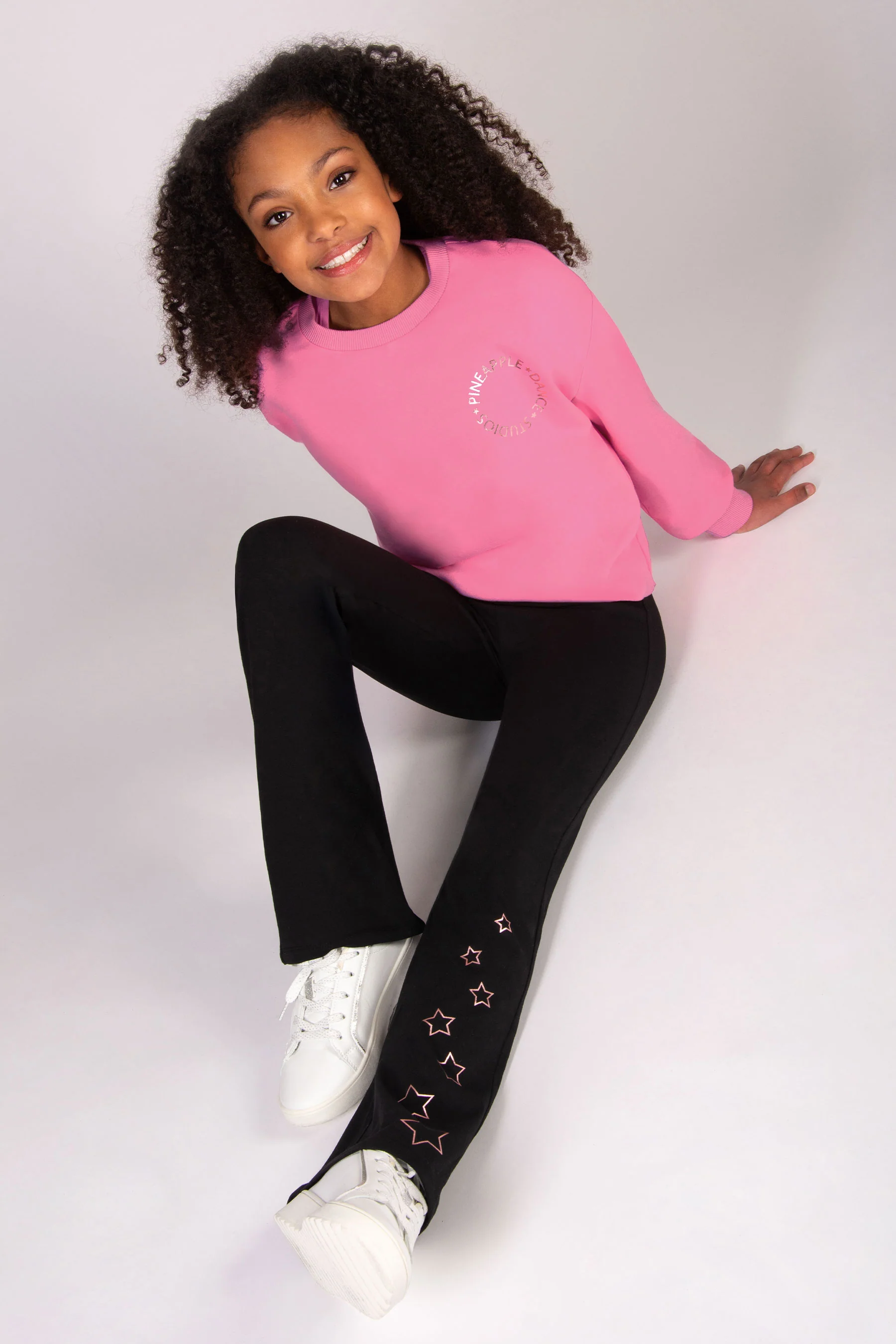 Star Jersey Flare Trousers - Image 2