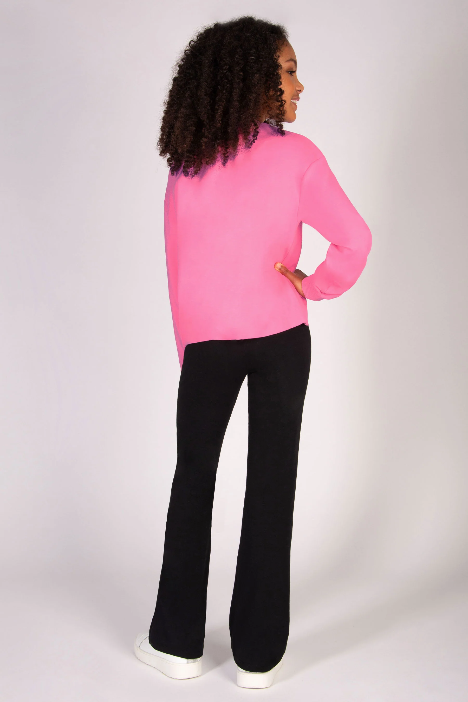 Star Jersey Flare Trousers - Image 6