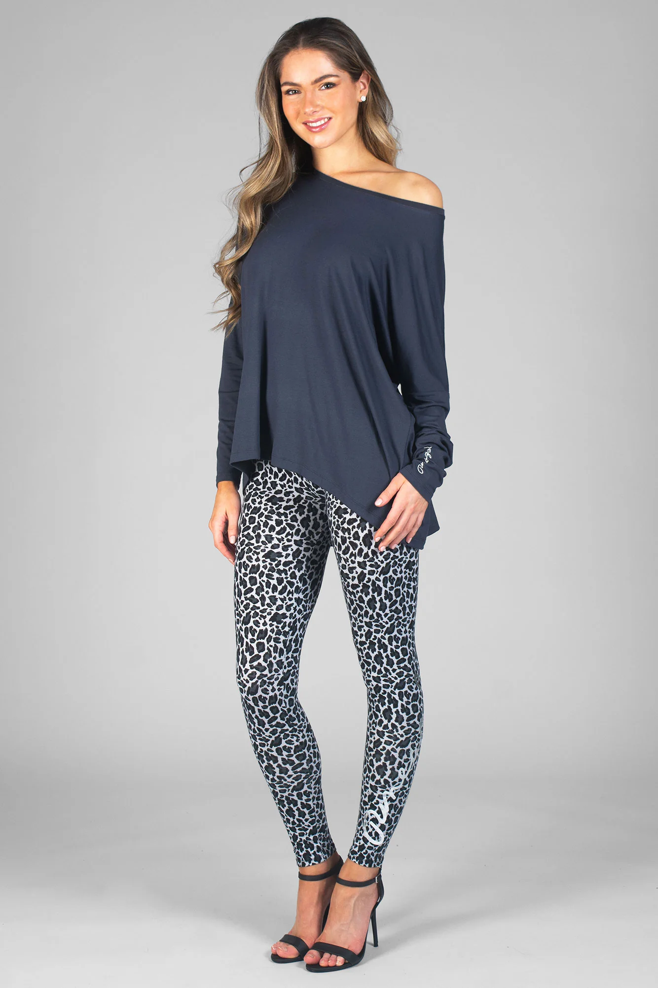 Script Long Sleeve Top - Image 4