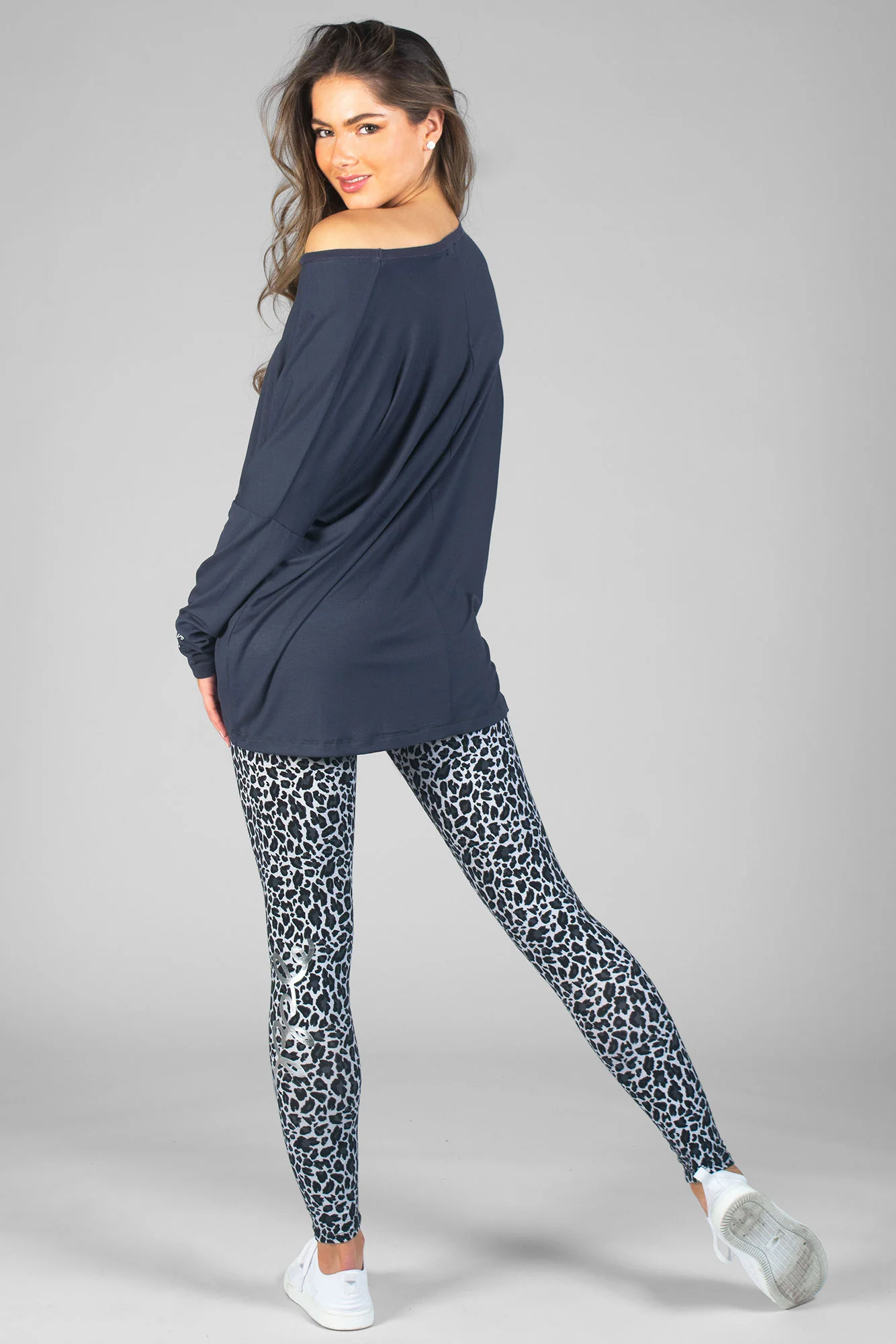 Script Long Sleeve Top - Image 5