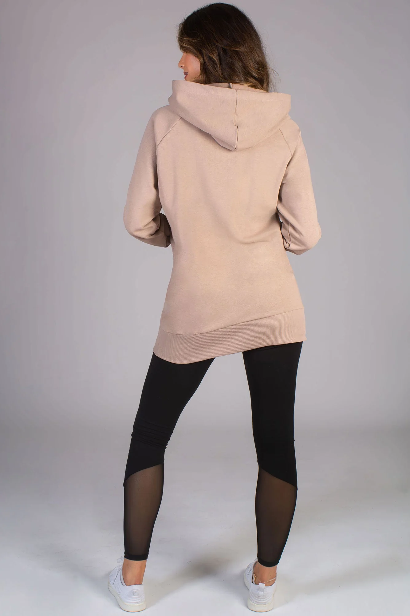 Longline Logo Hoodie - Image 4