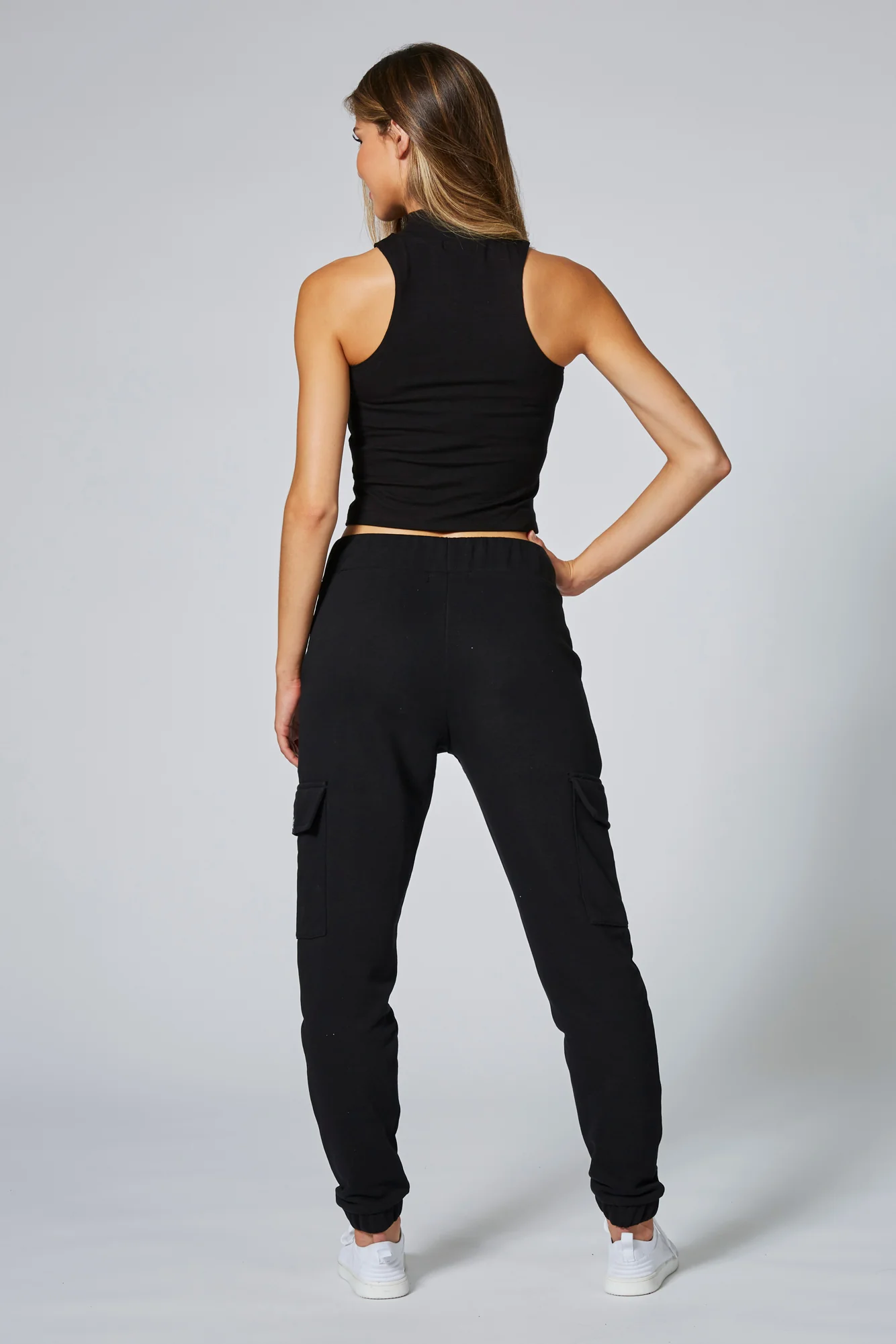 Barbarella Turtle Neck Sleeveless Top - Image 4